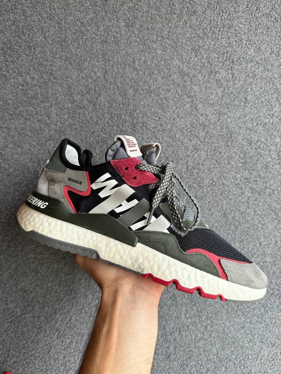 Adidas x white mountaineering nite jogger best sale