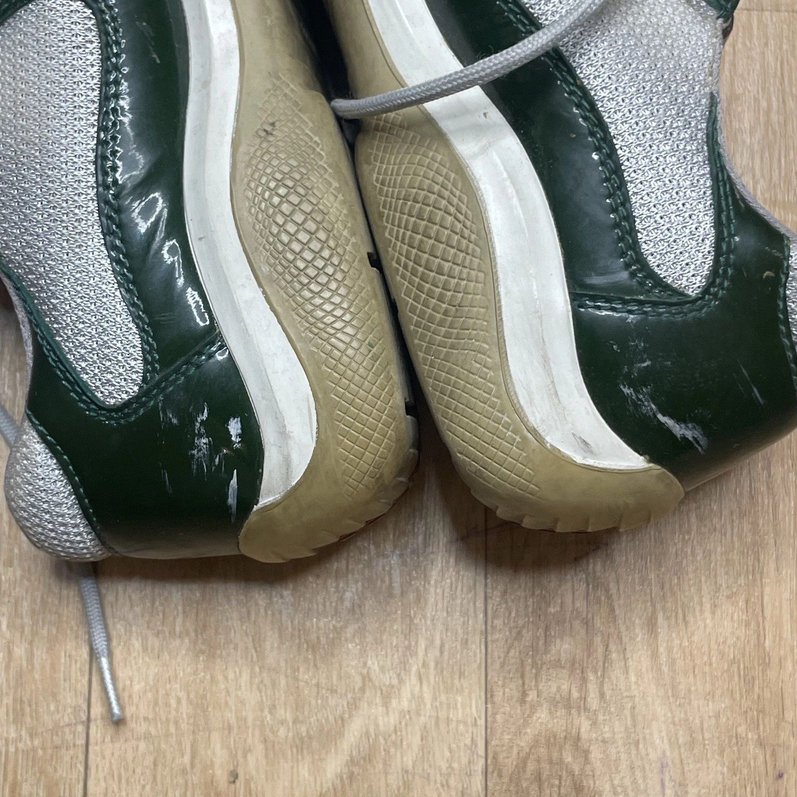 Prada Prada America's Cup Linea Rossa green Patent Leather Mesh Size US 8 / IT 38 - 12 Thumbnail