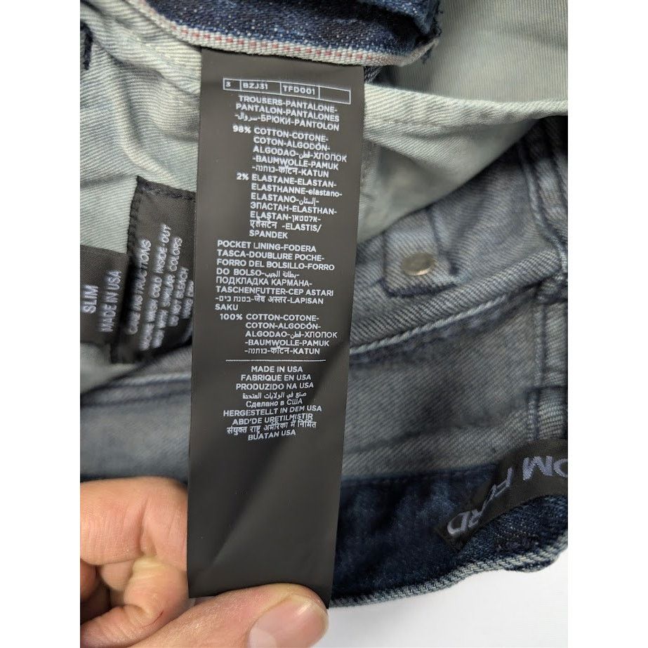 Tom Ford o1rshd1 Denim Jeans in Blue Size US 30 / EU 46 - 19 Thumbnail