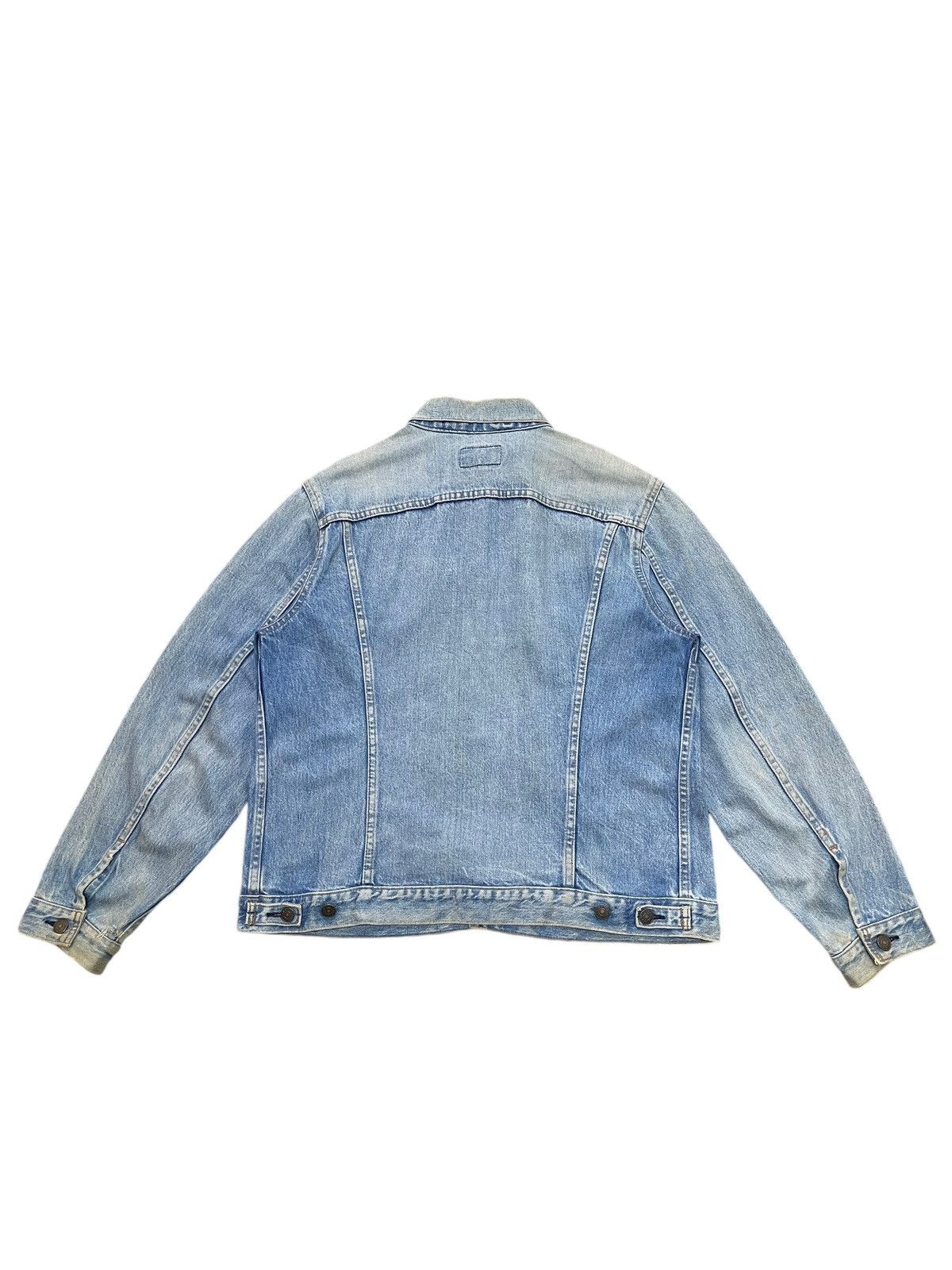 Vintage 90s Levis 70505 Type 3 Faded Wash Denim Jacket