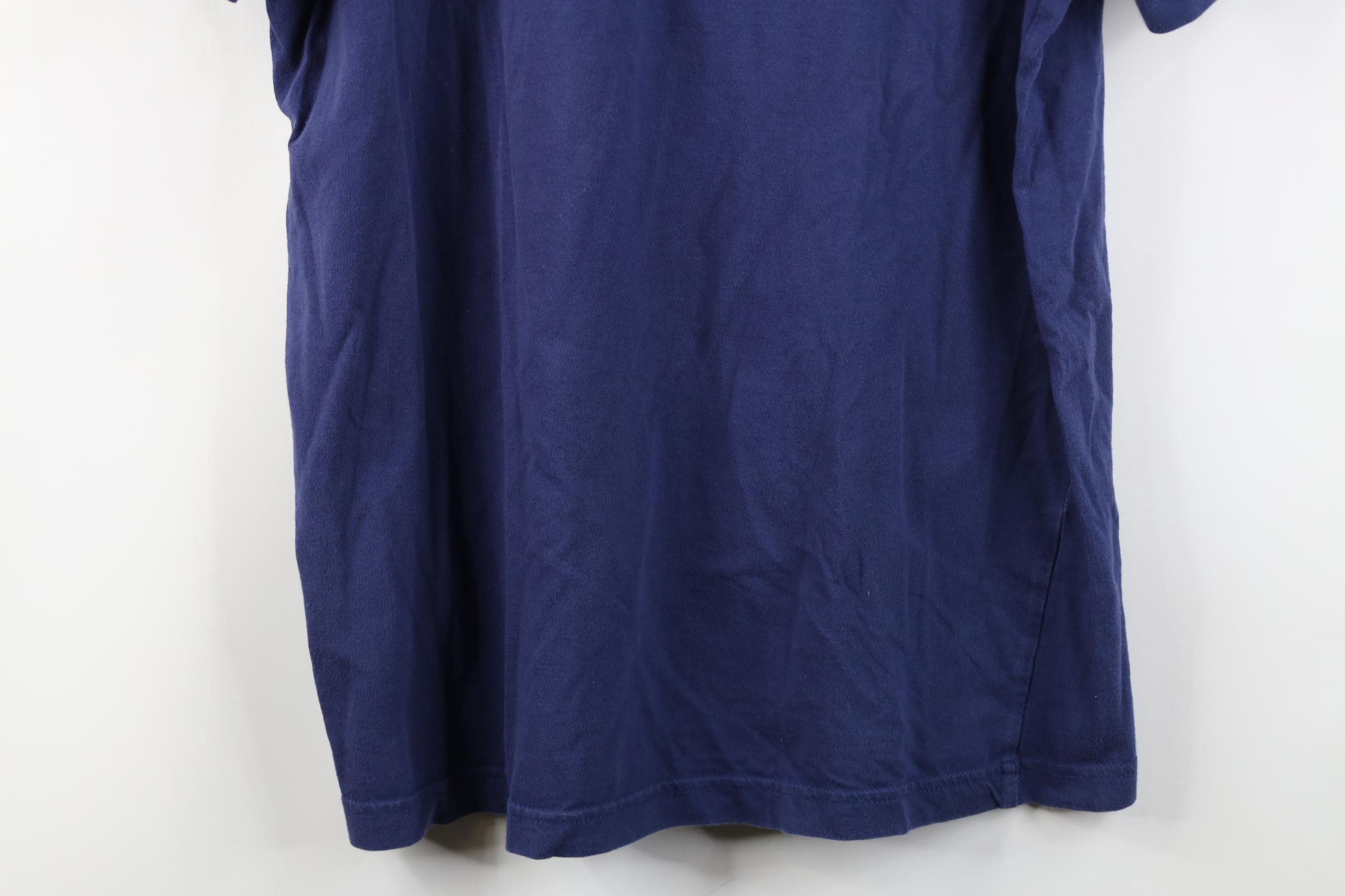 Adidas Y2K Adidas 2014 Boston Marathon Short Sleeve T-Shirt Blue Size US M / EU 48-50 / 2 - 14 Thumbnail