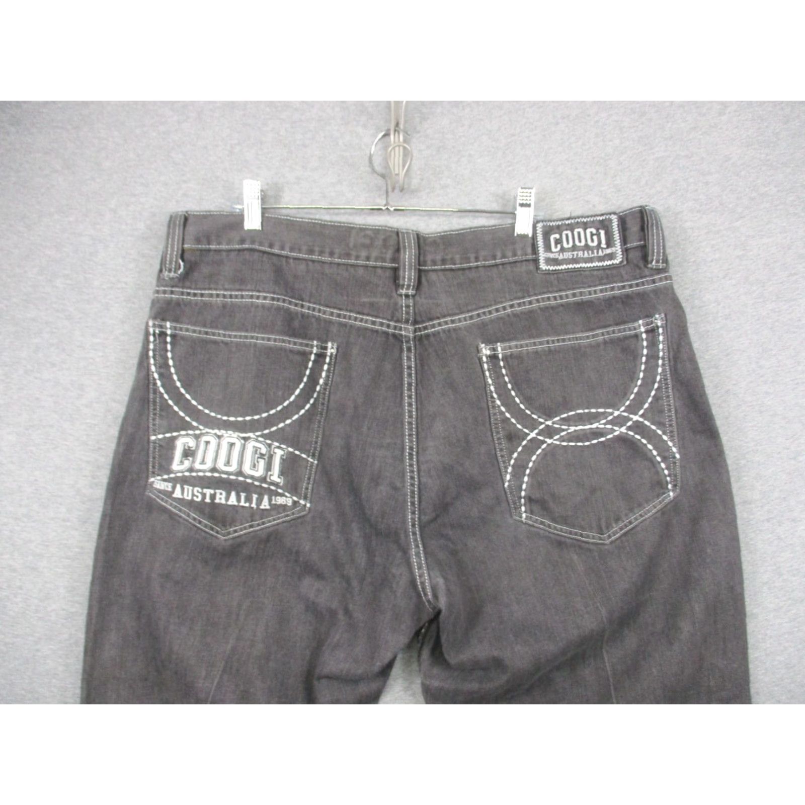 Coogi VINTAGE COOGI Jeans 40 Men's Black Wide Leg Baggy Hip Hop 90s Distressed Jeans Size US 40 / EU 56 - 3 Thumbnail