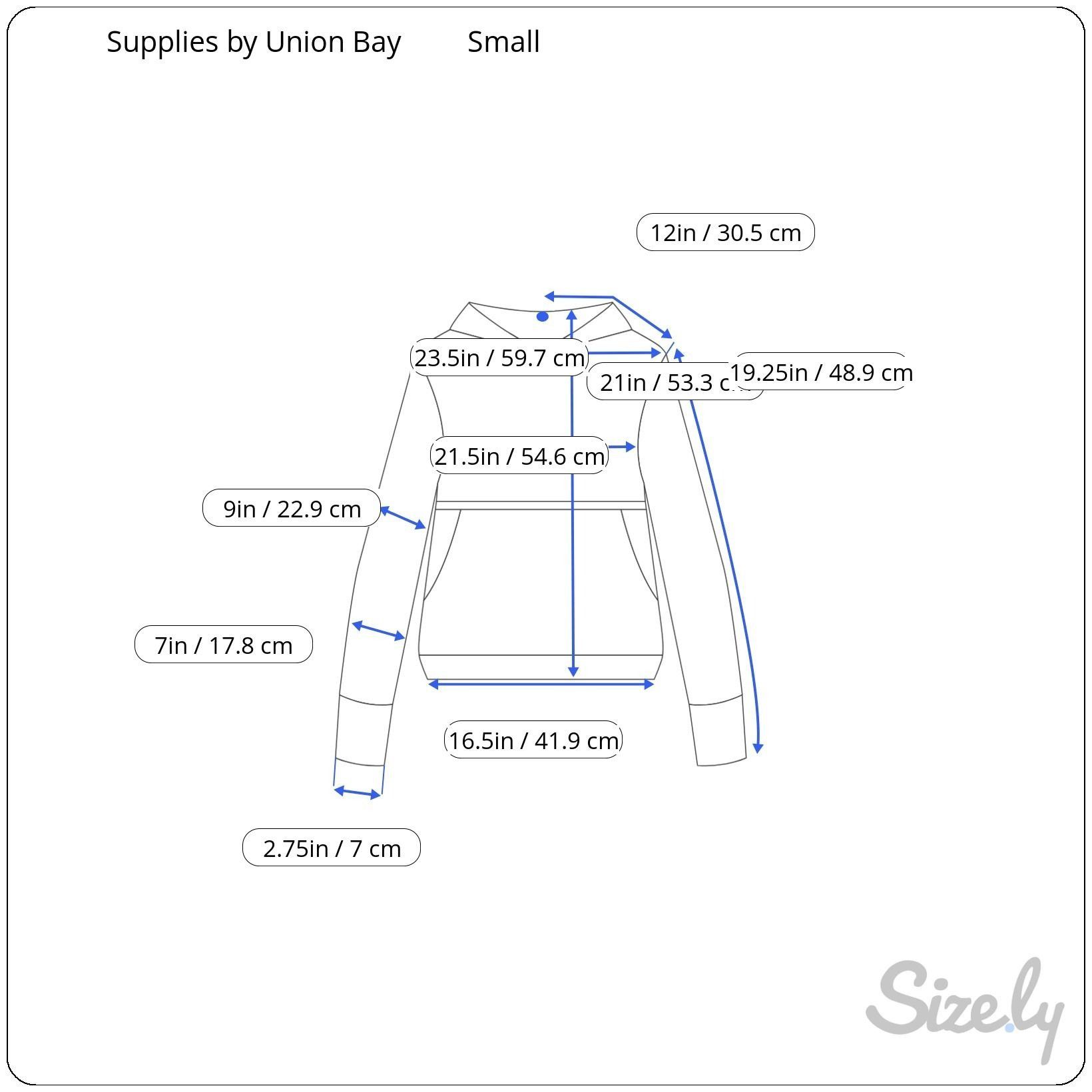 UNIONBAY Union Bay Supplies Small Red Desert Hoodie With Front Pocket Size S / US 4 / IT 40 - 2 Thumbnail