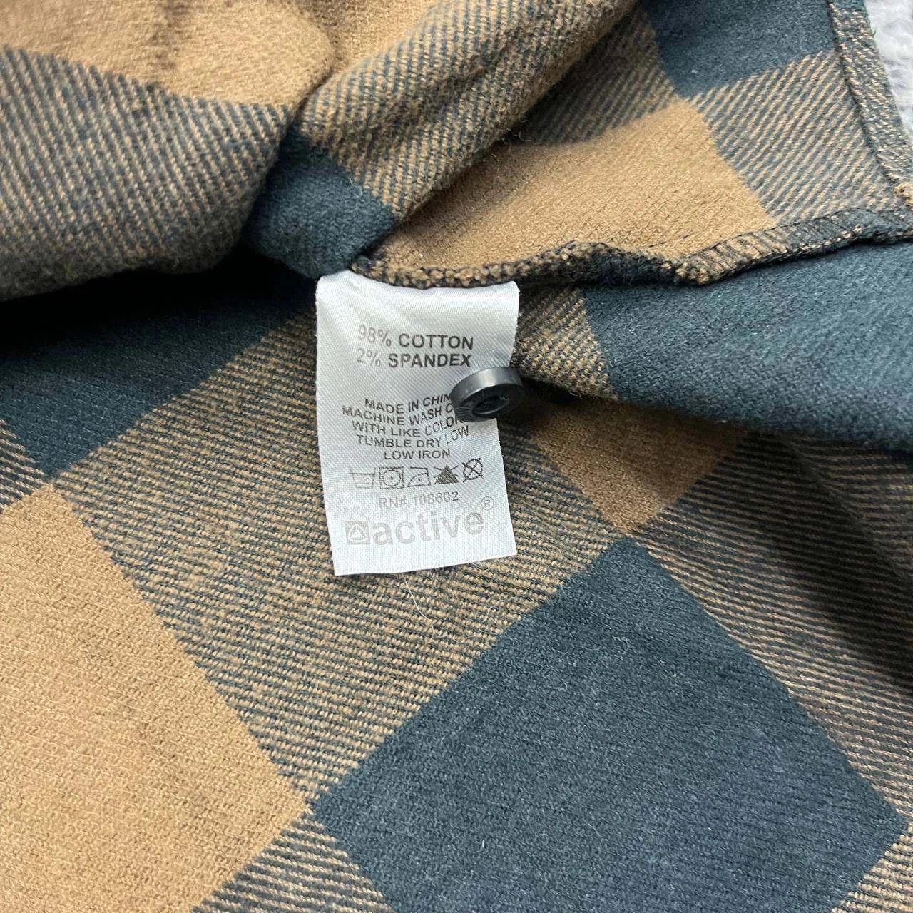 Active Ride Shop Active Ride Shop Shirt Men Plaid Flannel Button Up XL Size US XL / EU 56 / 4 - 4 Thumbnail