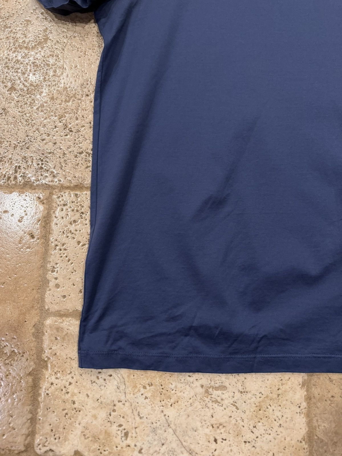 Prada Prada Navy Blue Pocket Mini Logo T-Shirt Size US XXL / EU 58 / 5 - 4 Thumbnail