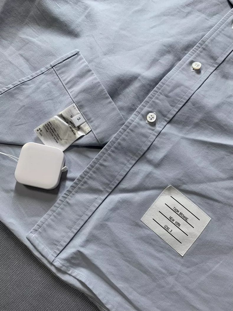 Thom Browne Thom Browne A wide-blade shirt Size US L / EU 52-54 / 3 - 5 Thumbnail