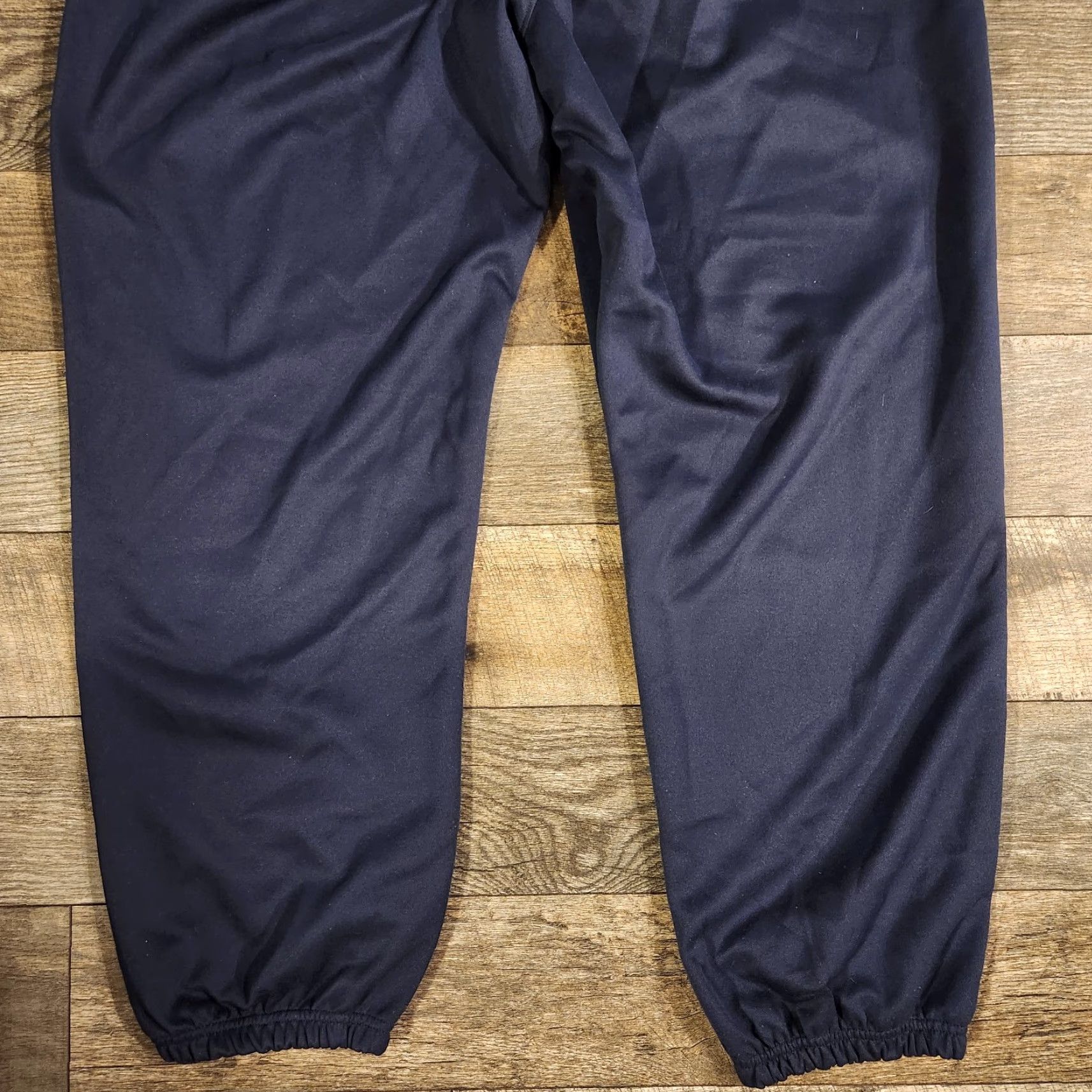 Nike Nike Jogger Pants Mens 2XL Navy Blue Athletic Warm Up Tech Pocket Drawstring Pants Boys? Size US 39 - 7 Thumbnail