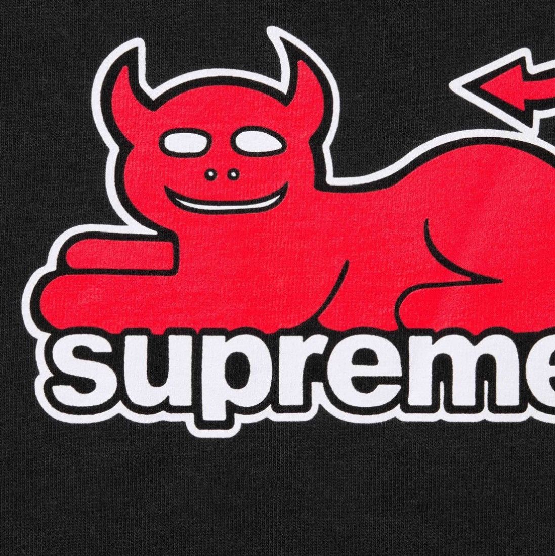 Supreme Supreme x Toy Machine Devil Cat Tee | Grailed