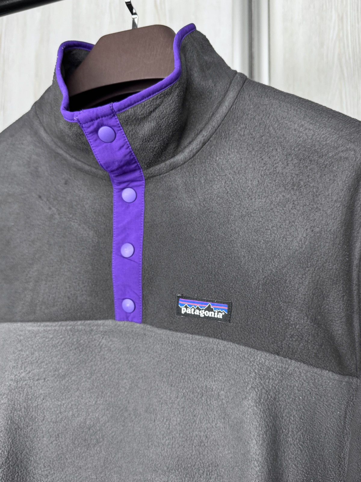 Patagonia Patagonia Micro D Snap-T Forge Grey Pullover size L Size US L / EU 52-54 / 3 - 4 Thumbnail