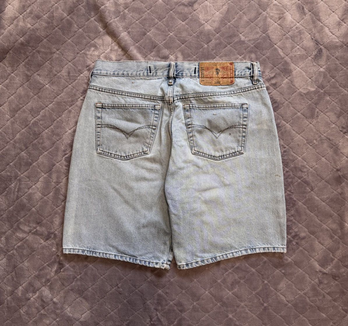 Diesel × Vintage Vintage Diesel Baggy Denim Shorts Size US 36 / EU 52 - 2 Thumbnail