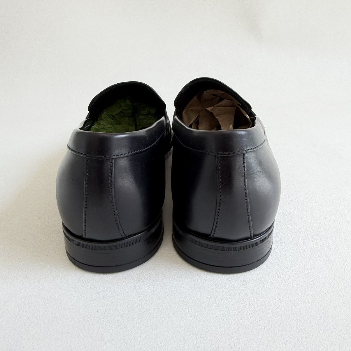 Prada Black Leather ‘Low Profile’ Loafers Size US 9 / EU 42 - 10 Thumbnail