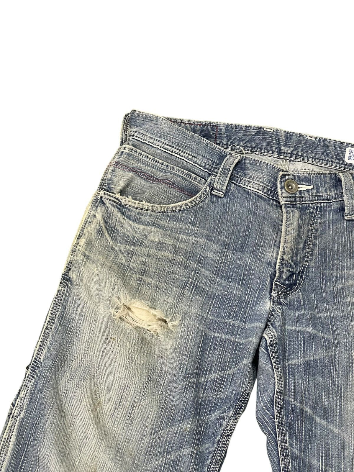 Hysteric Glamour Carpenter Jeans Edwin Denim Distress Regular goa cdg 2🟦2 Size US 33 - 13 Thumbnail