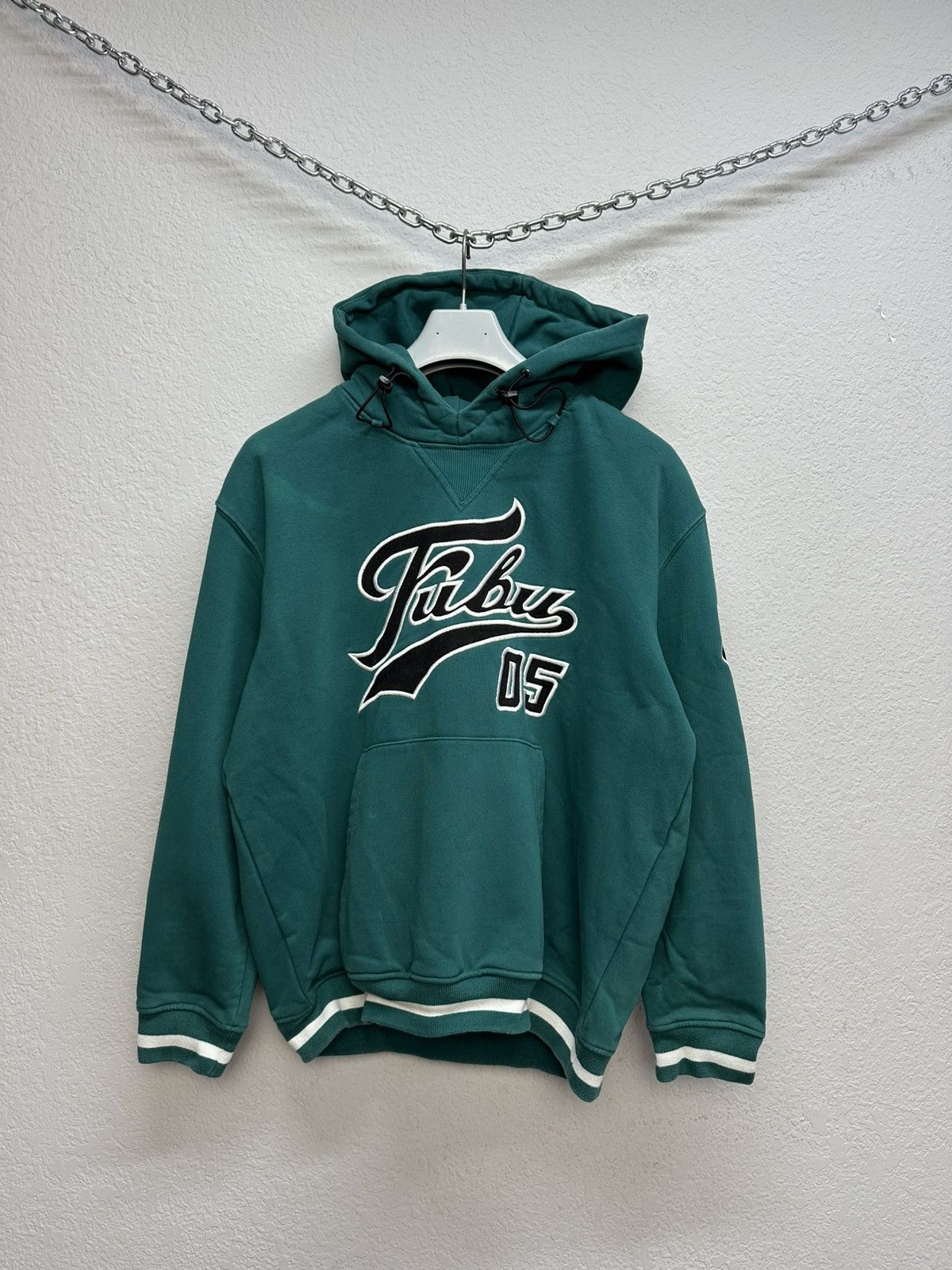 Fubu Vintage Fubu 05 Hoodie Embroidered Big Logo Rap Y2K Skater Size US M / EU 48-50 / 2 - 1 Thumbnail