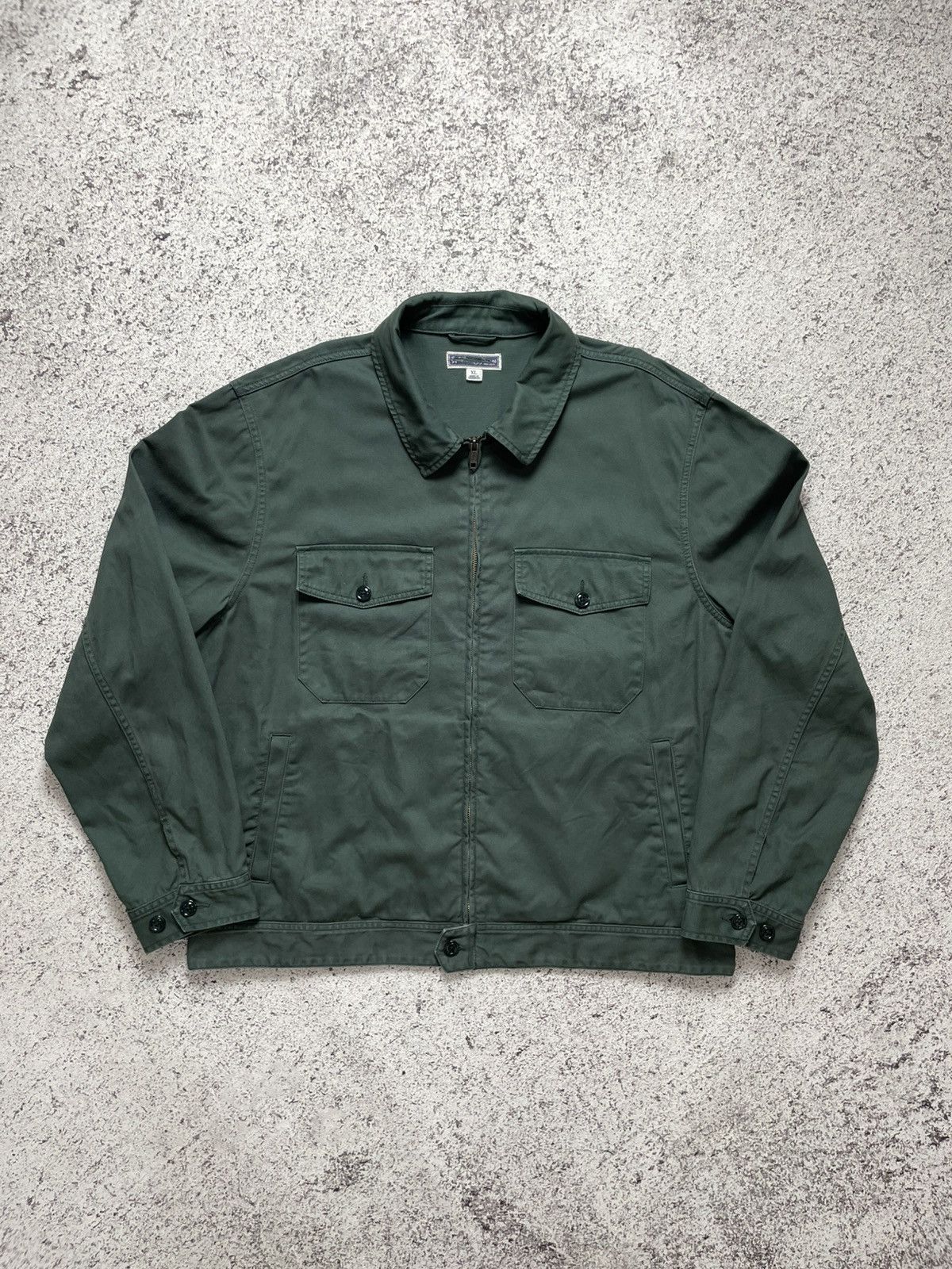 Wallace & Barnes Wallace and Barnes/J Crew 70s Mechanic Work Jacket Style USA Size US XL / EU 56 / 4 - 2 Thumbnail