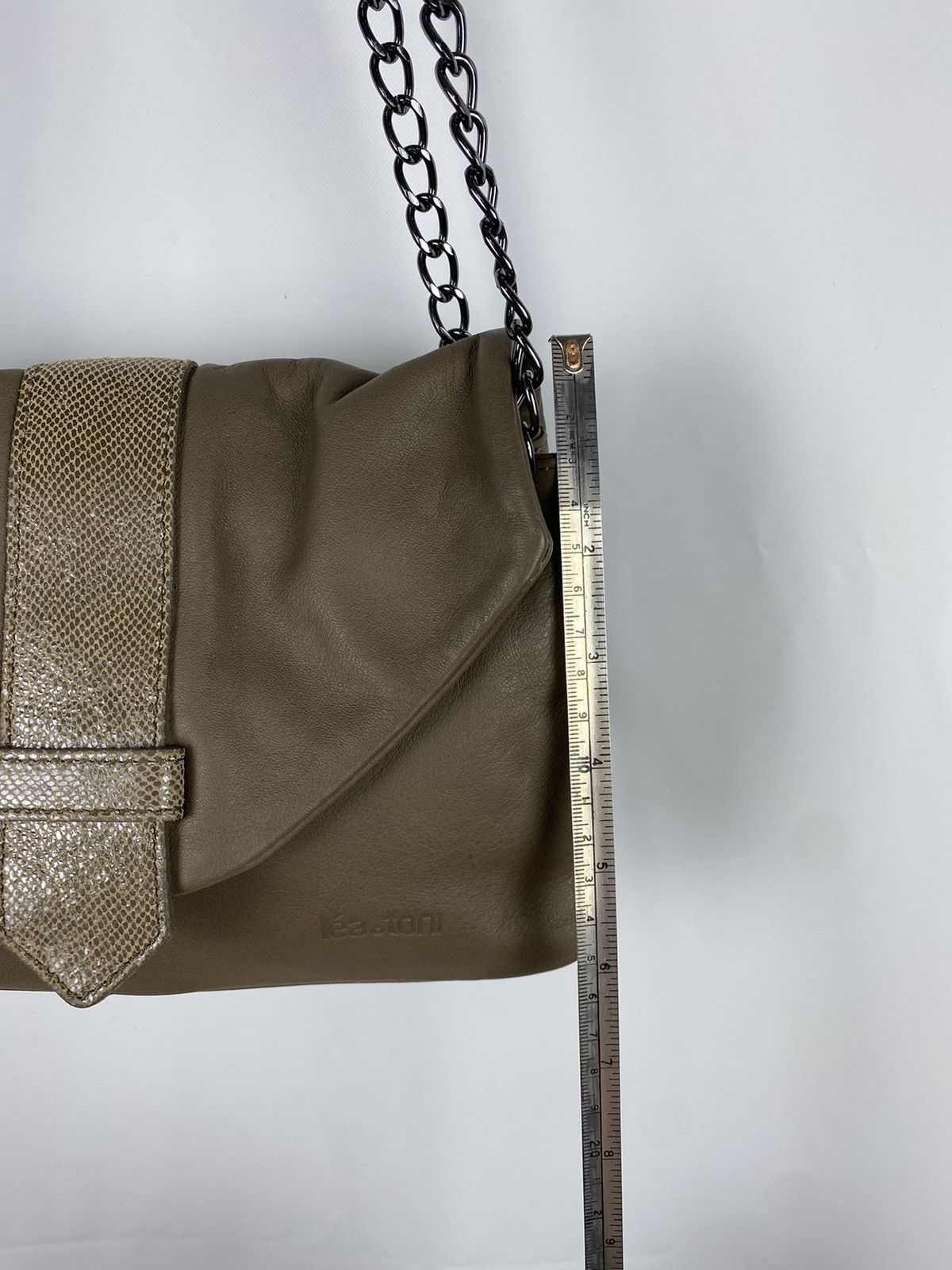 Other Lea Toni Genuine Leather Shoulder Bag Made In Italy Size ONE SIZE - 8 Thumbnail