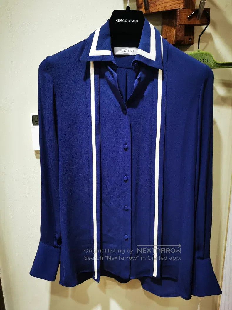 Valentino Valentino Silk webbing from the top Size S / US 4 / IT 40 - 1 Thumbnail