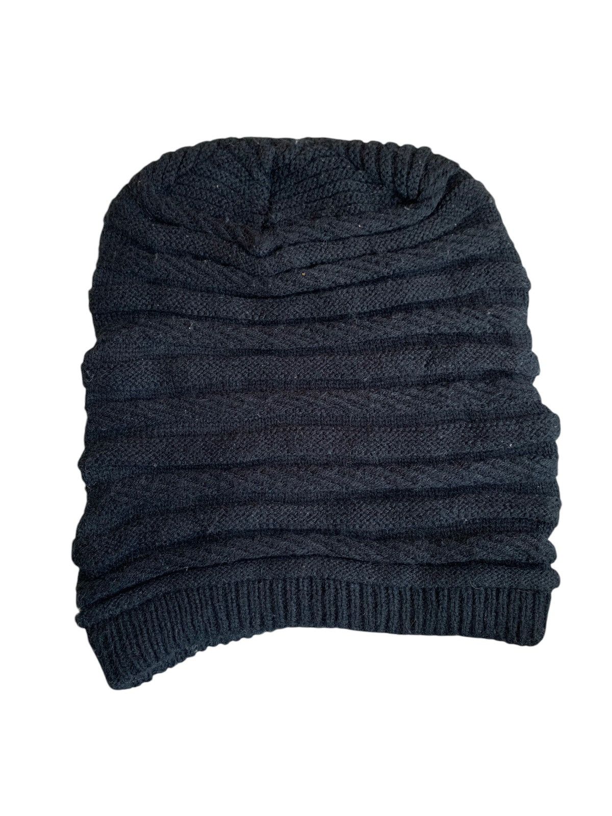 If Six Was Nine × Japanese Brand Knitted Soucy Hippies style Rare Hairy Long Beanie Hats Size ONE SIZE - 7 Thumbnail