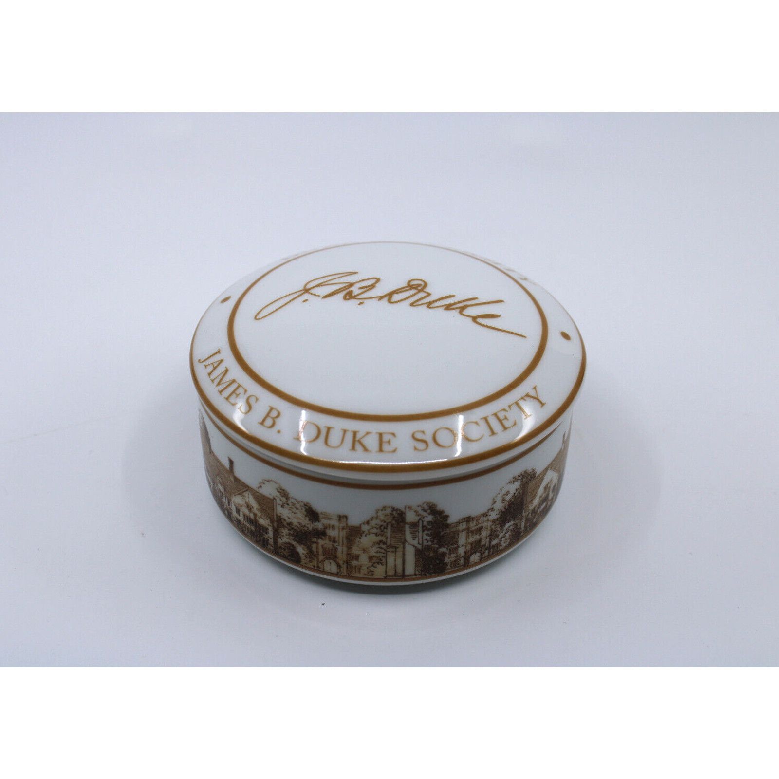 Tiffany & Co. 1998 Tiffany Co Duke University Trinket Box J B Duke Society Size ONE SIZE - 1 Thumbnail