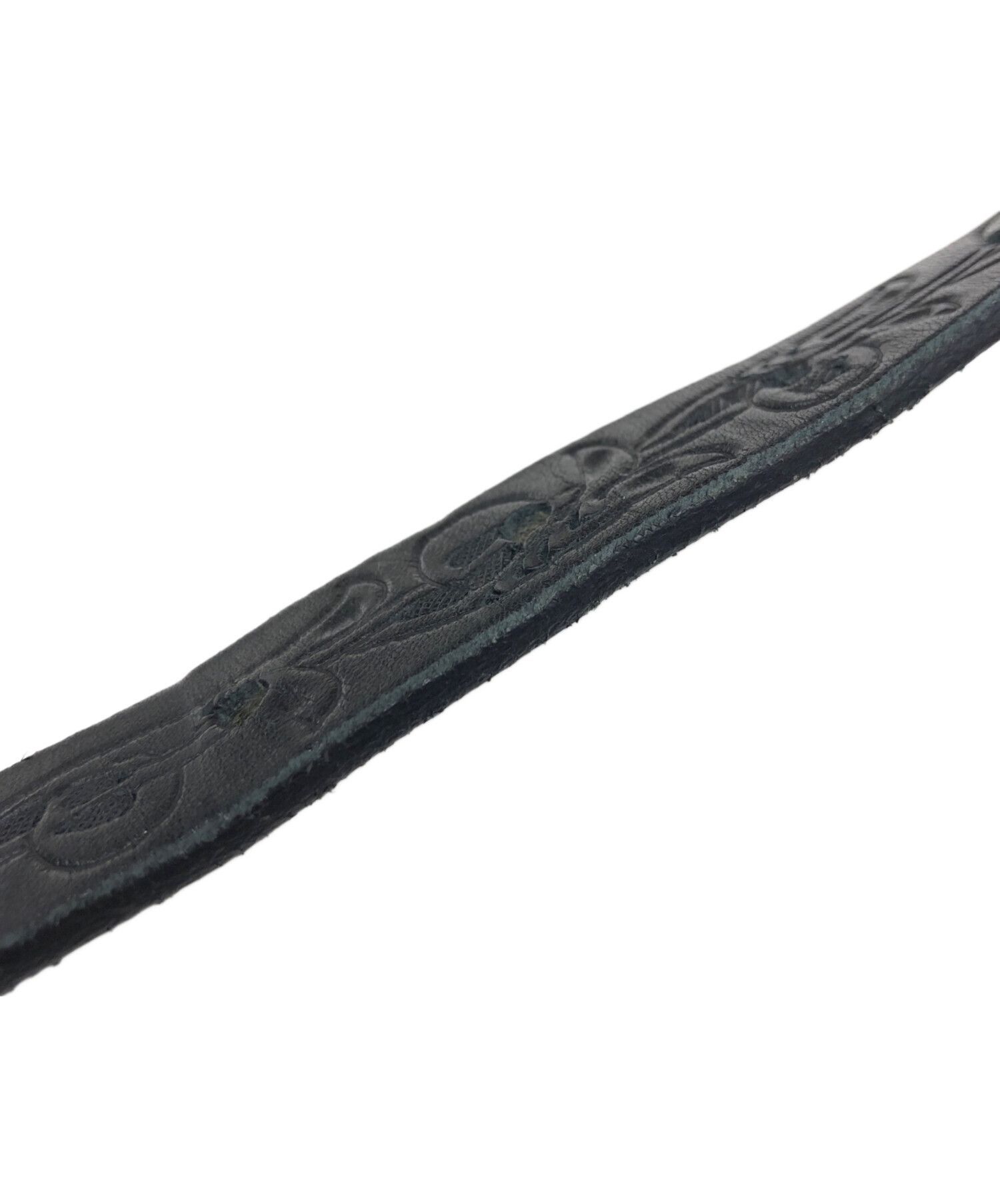 Needles NEEDLES EMBOSSED LEATHER BELT Size 32 - 6 Thumbnail