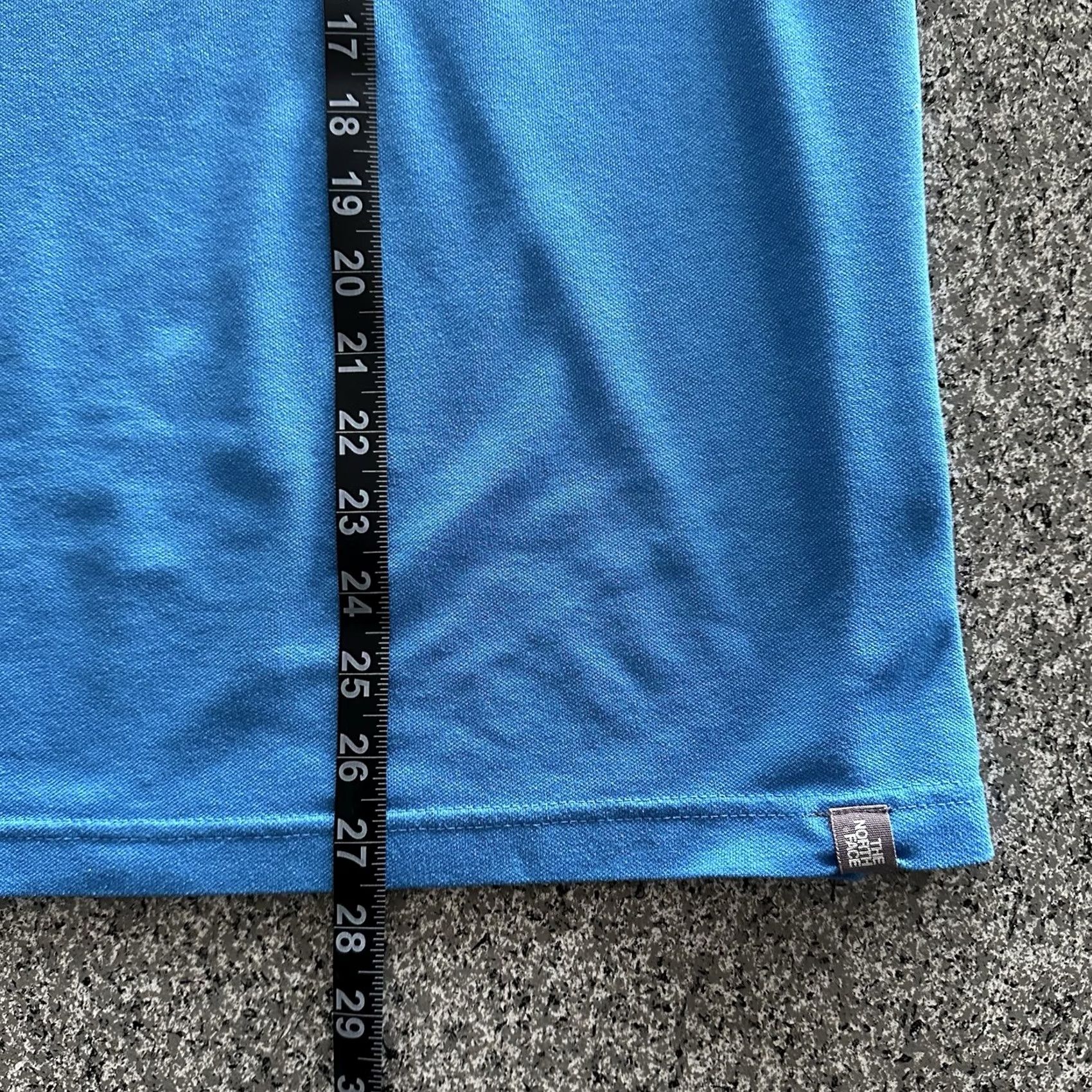 The North Face The North Face Polo Shirt Polo The North Face Flash Dry L Blue Short Sleeve Cotton 1/4 Zip Mens Size US L / EU 52-54 / 3 - 5 Thumbnail