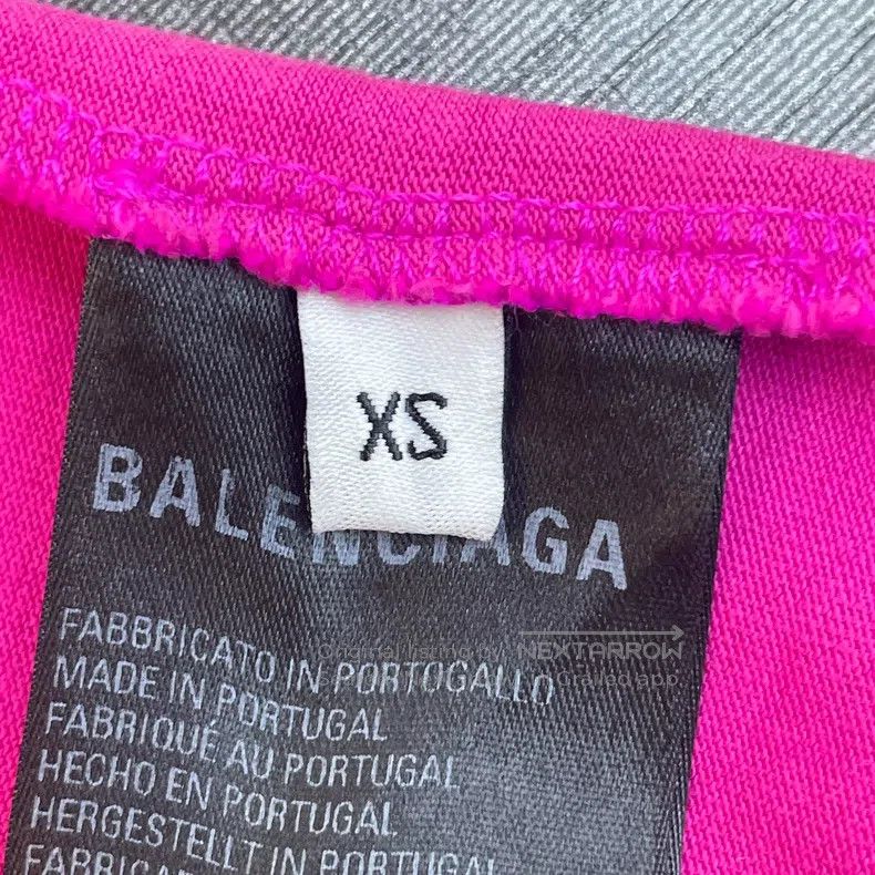 Balenciaga Balenciaga Solid Color Round Neck Short Sleeve Size XS / US 0-2 / IT 36-38 - 8 Thumbnail
