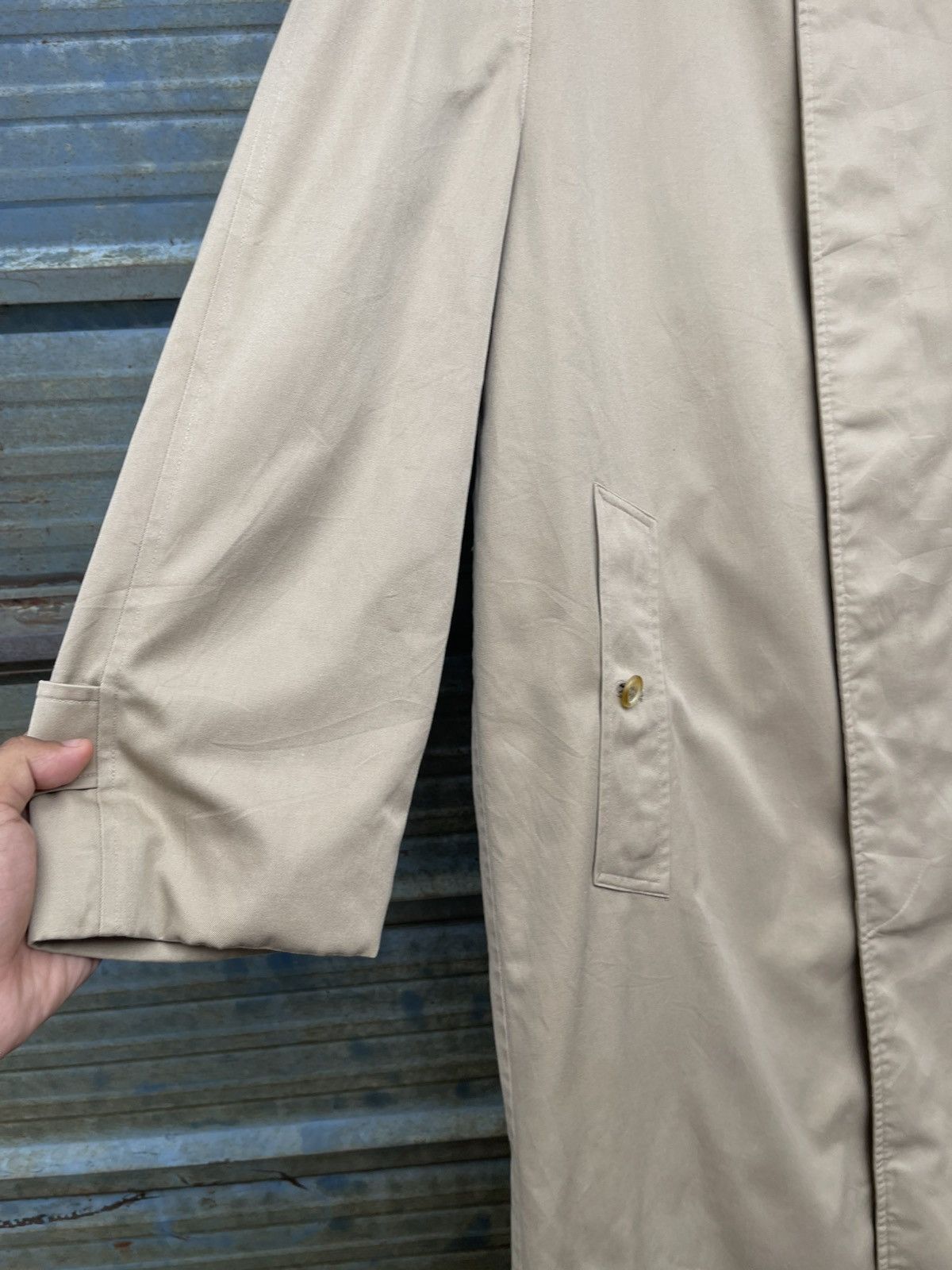 Burberry Vintage Burberrys Nova Check Lining Trench Coat Size US M / EU 48-50 / 2 - 4 Thumbnail