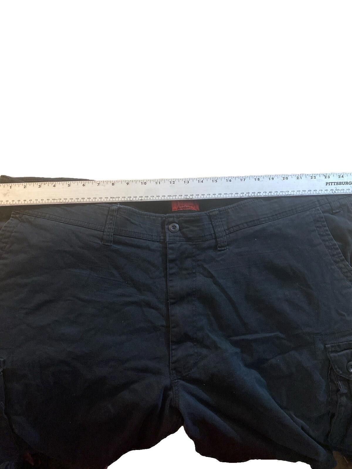 Vintage Foundry foundry Black Flex cargo shorts Size 52 Stretch Waist Band Size US 44 / EU 60 - 6 Thumbnail