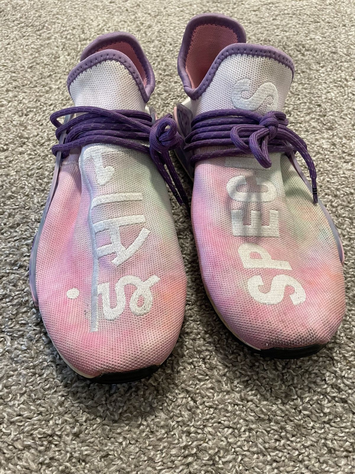 Adidas × Pharrell ADIDAS X PHARRELL WILLIAMS HOLI NMD “PINK GLOW" SNEAKERS Size US 10 / EU 43 - 1 Thumbnail
