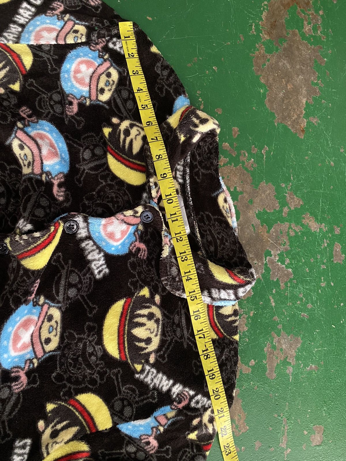 Anime × One Piece × Vintage Vintage Y2K AOP One Piece fleece sweatshirt Size US L / EU 52-54 / 3 - 13 Thumbnail