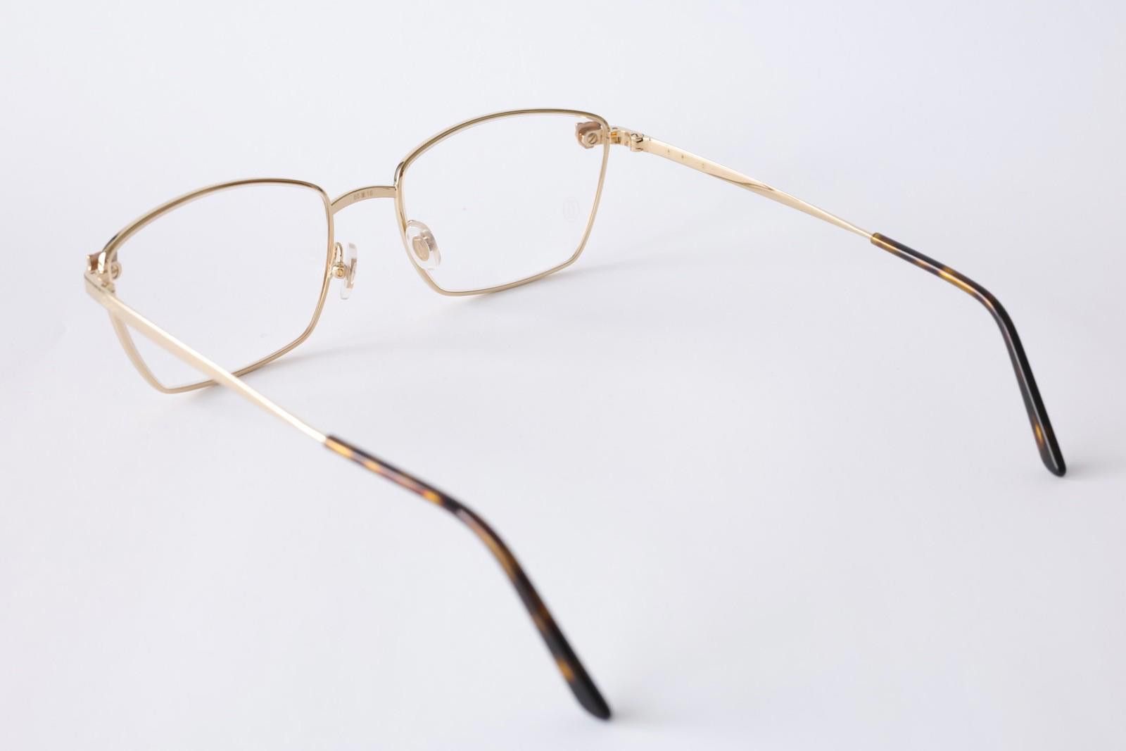 Cartier New Cartier eyewear optical eyeglasses CT0209O 001 gold Size ONE SIZE - 5 Thumbnail