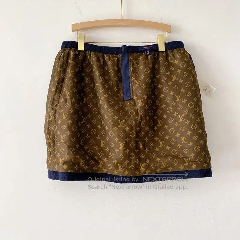 Louis Vuitton Louis Vuitton Deep Blue Cashmere Skirt . Size 31" - 3 Thumbnail