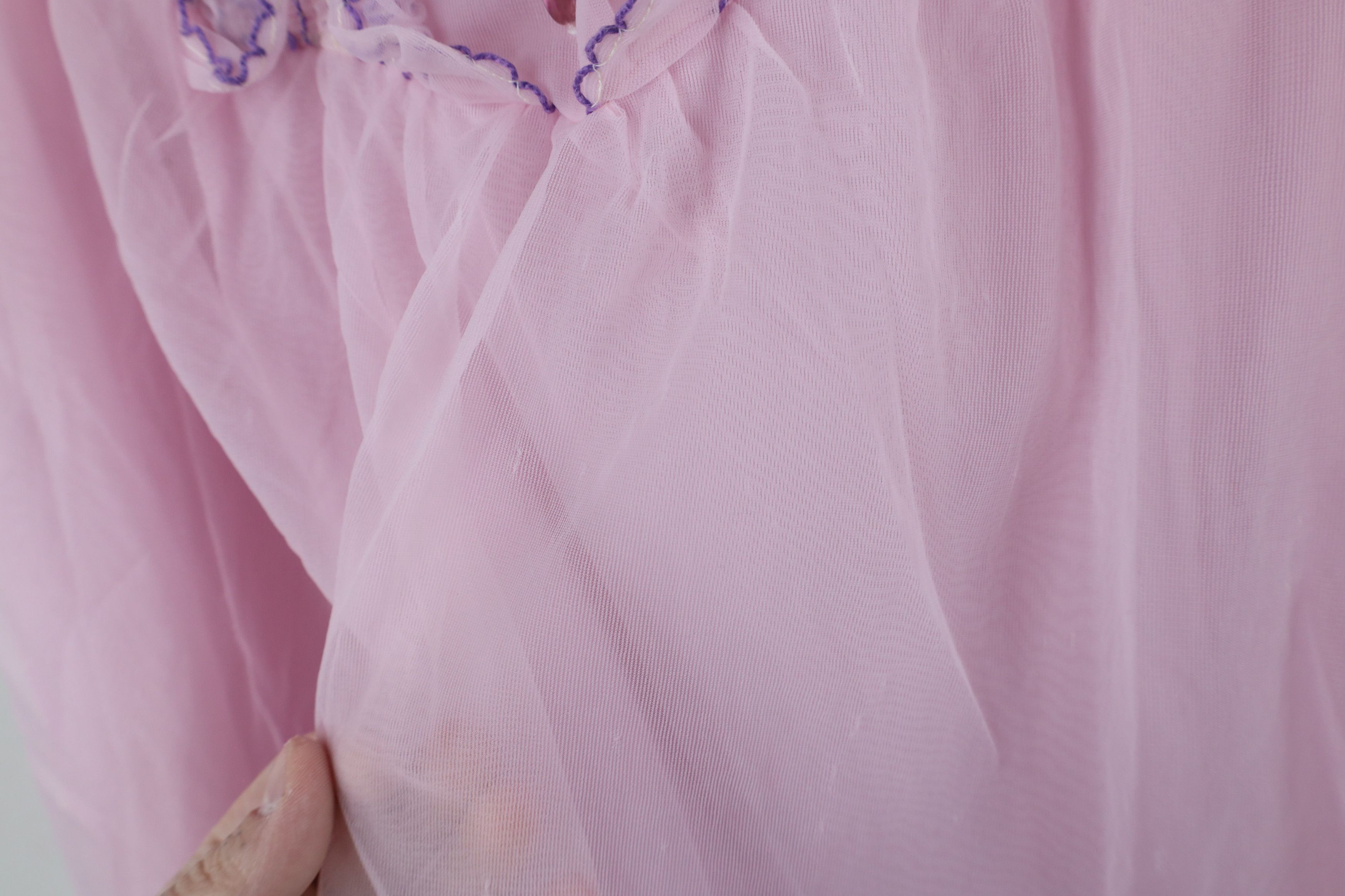 Vintage Vintage 60s 70s Fairy Princess Sleeveless Night Shirt Size M / US 6-8 / IT 42-44 - 9 Thumbnail