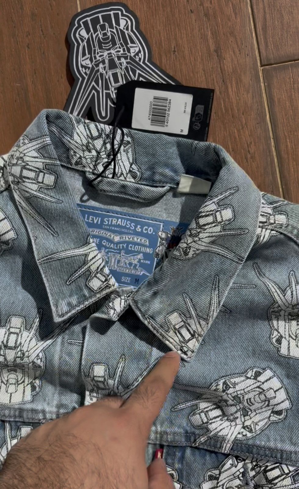 Levi's LEVIS X GUNDAM (ONE SET) Size US M / EU 48-50 / 2 - 2 Thumbnail