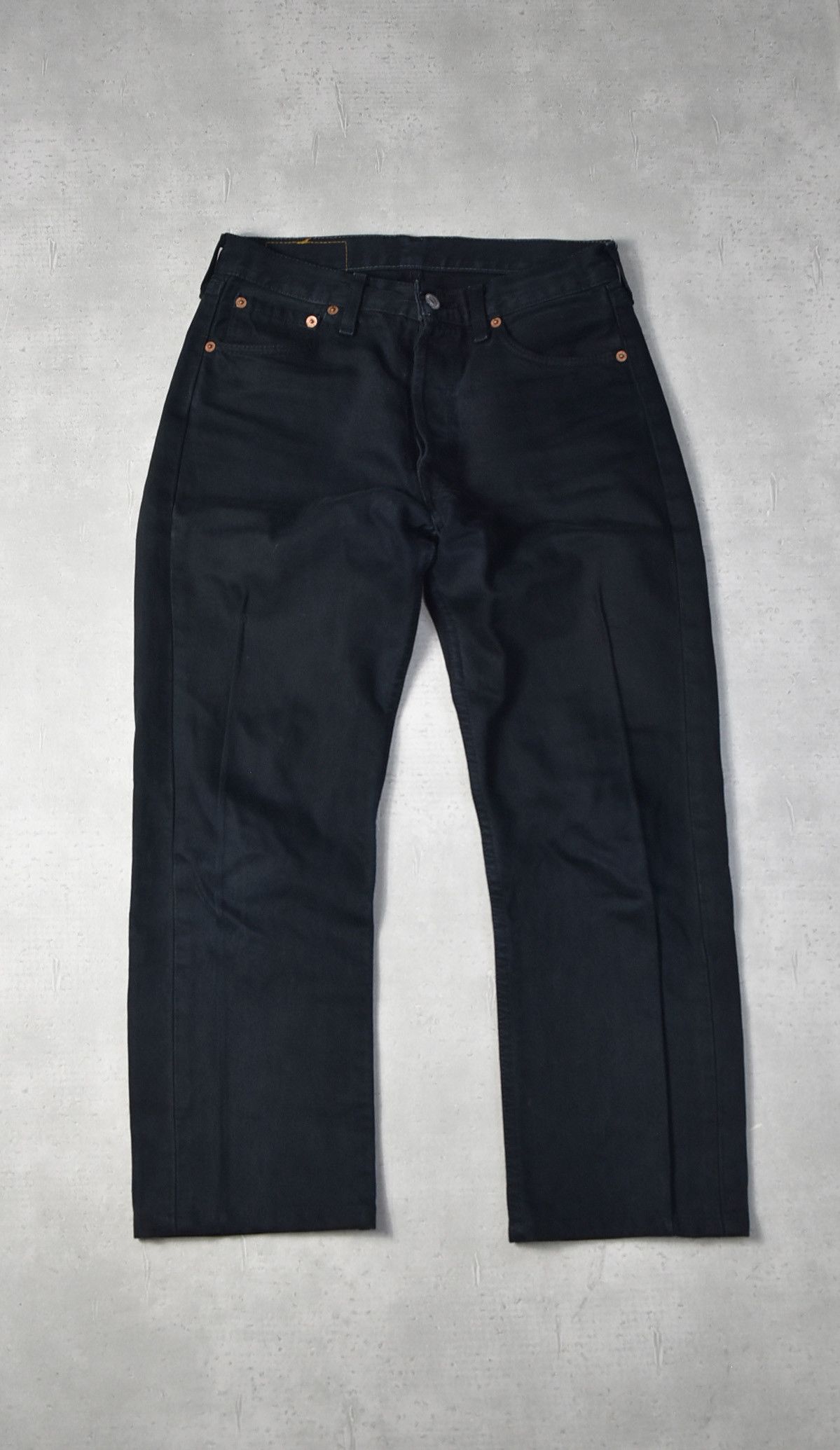 Levis 501 black denim pants 27-2-18 256