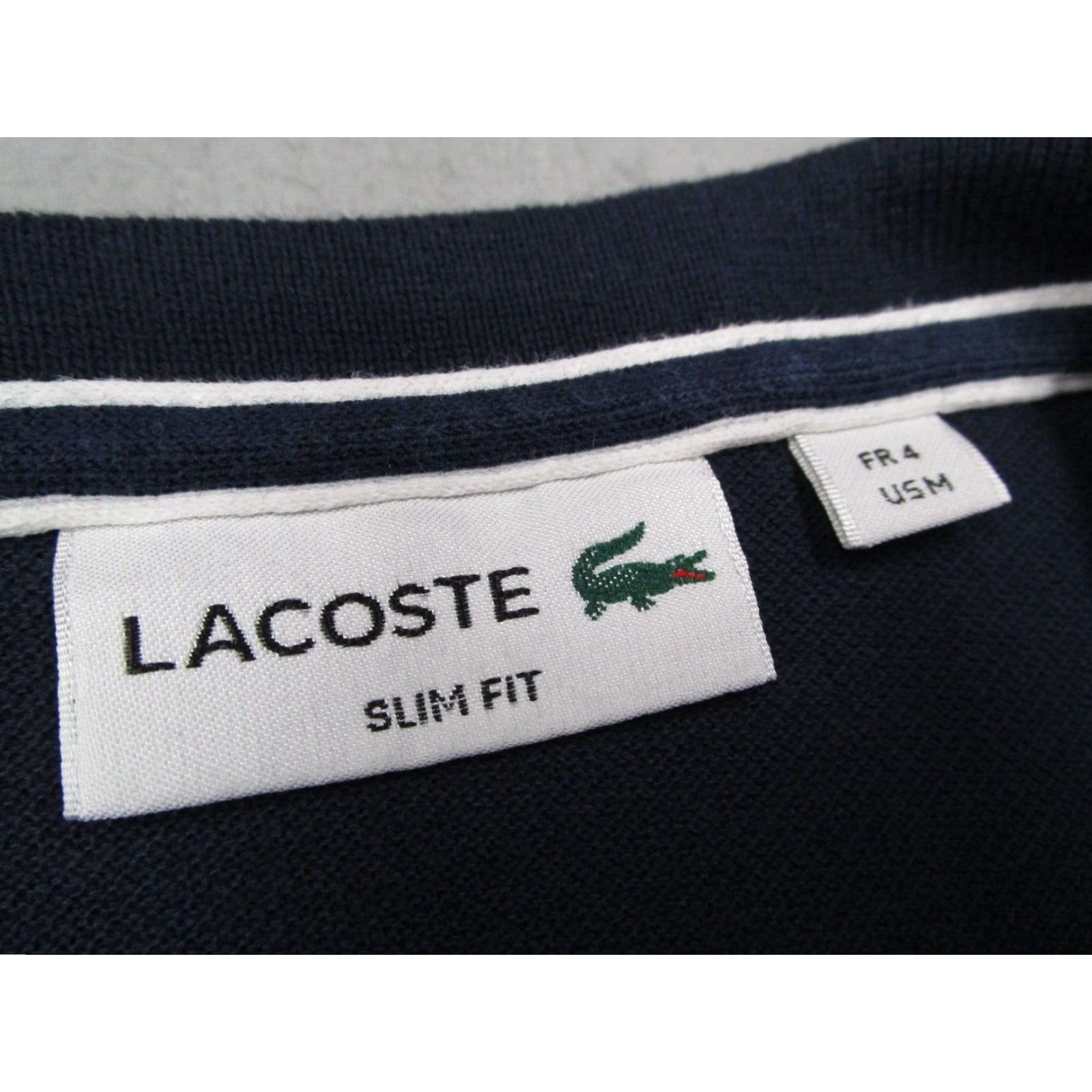 Lacoste Lacoste Shirt Mens 4 Medium blue Polo Short Sleeve Slim Fit Fairplay Size US M / EU 48-50 / 2 - 3 Thumbnail