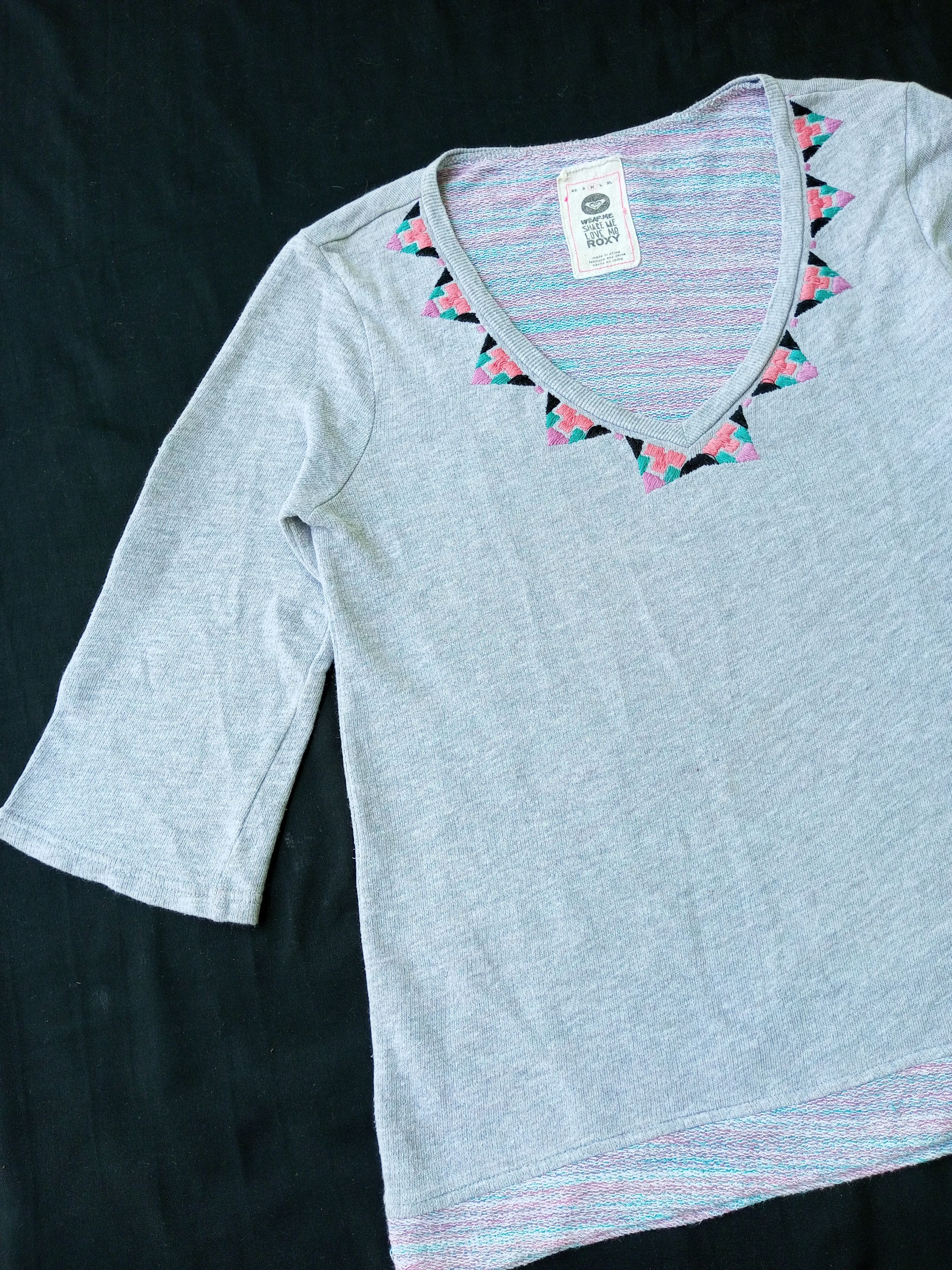 Japanese Brand × Quicksilver × Vintage Vintage 90s Roxy TShirt Size M / US 6-8 / IT 42-44 - 3 Thumbnail
