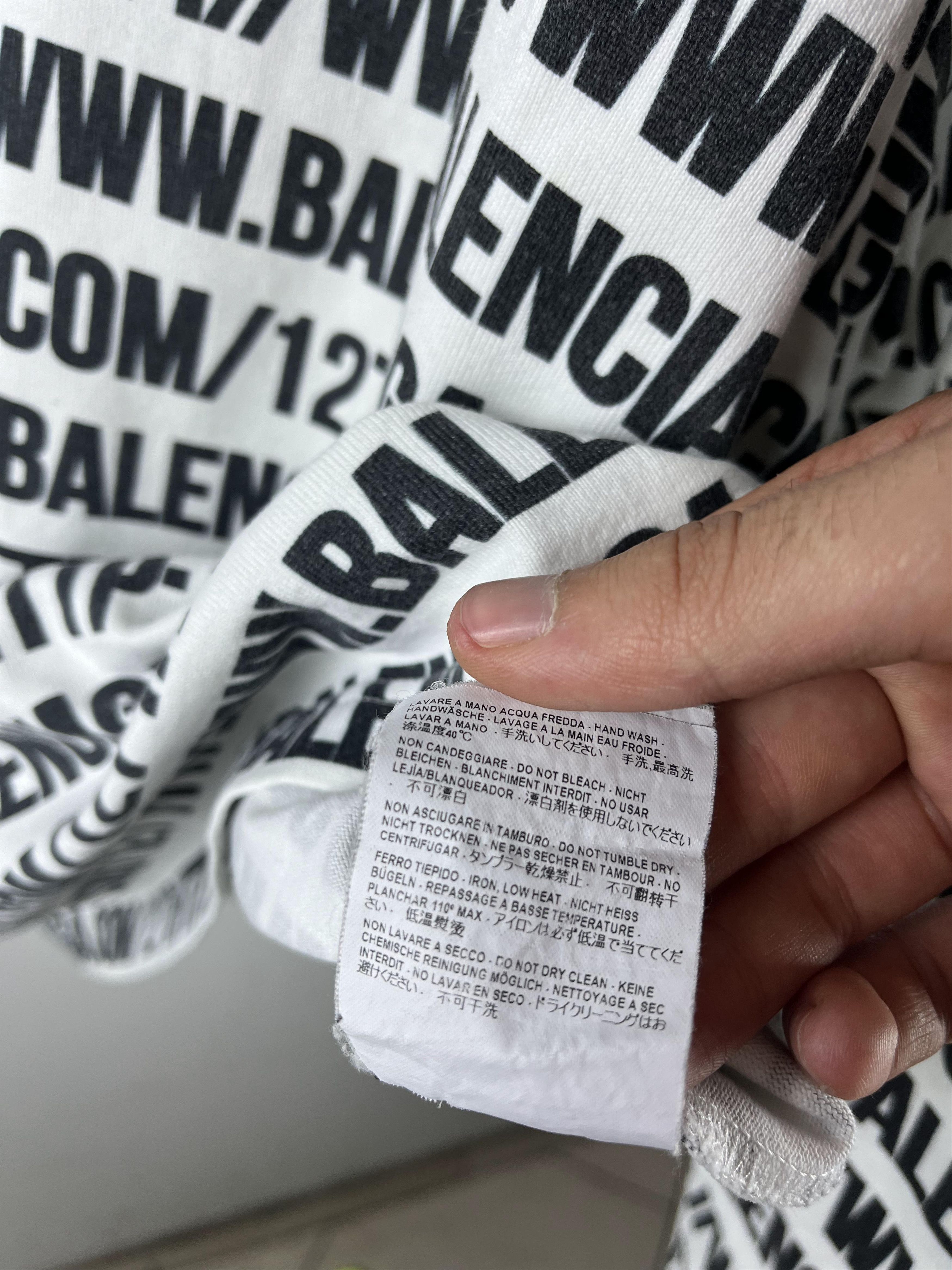 Balenciaga Balenciaga Reference HTTP Sweatshirt Size US M / EU 48-50 / 2 - 7 Thumbnail