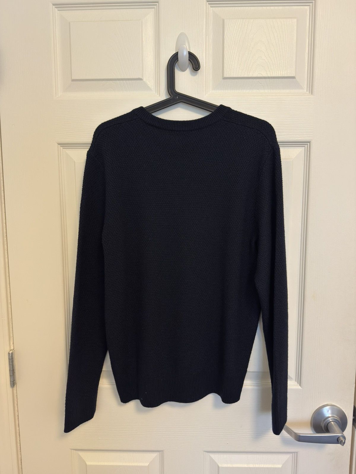 Sandro Sando Paris Men’s Navy Knit Sweater Size US M / EU 48-50 / 2 - 3 Thumbnail