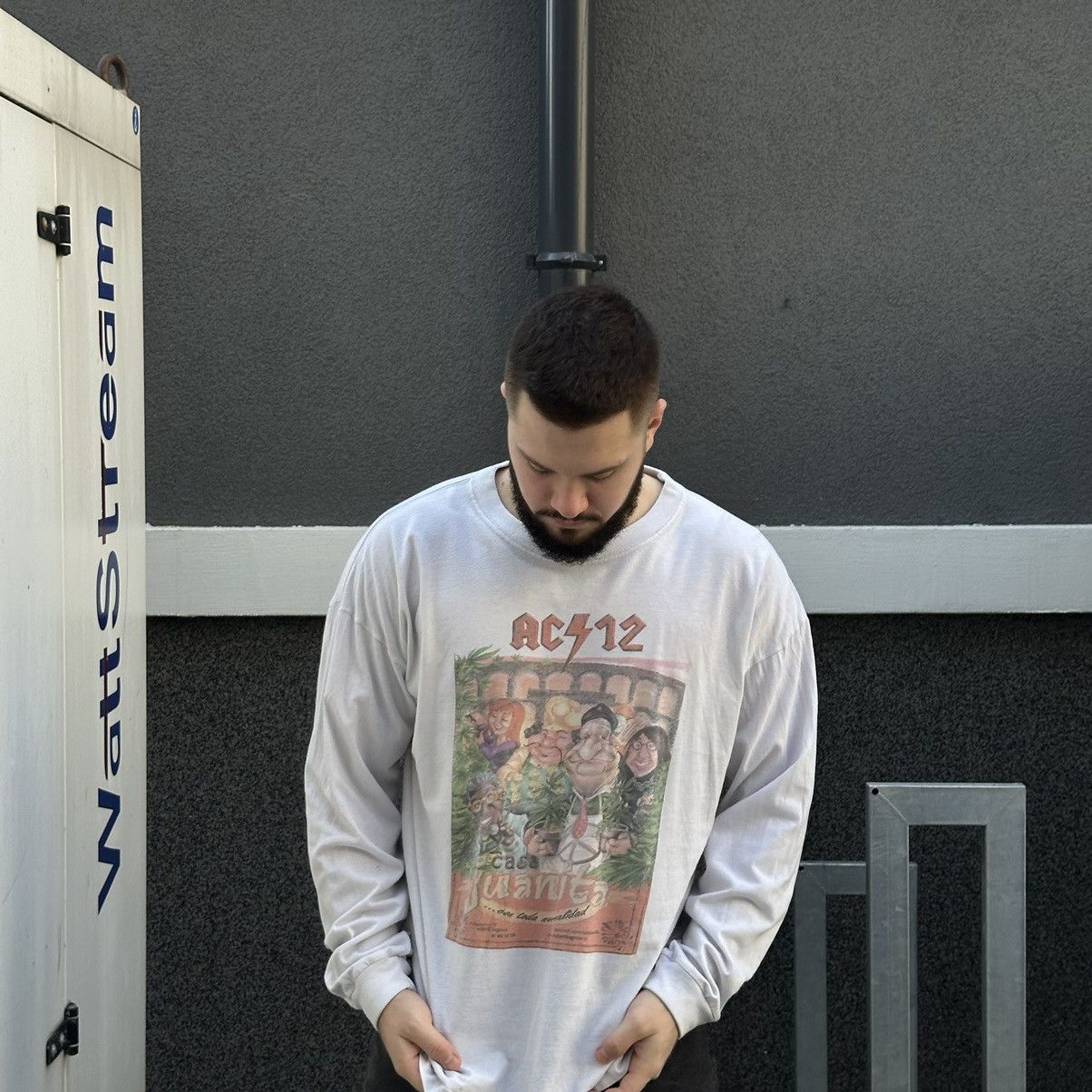 Japanese Brand × Vintage Vintage Japanese Style Long-sleeve T-shirts AC/ 12 Juanita Size US XXL / EU 58 / 5 - 2 Thumbnail