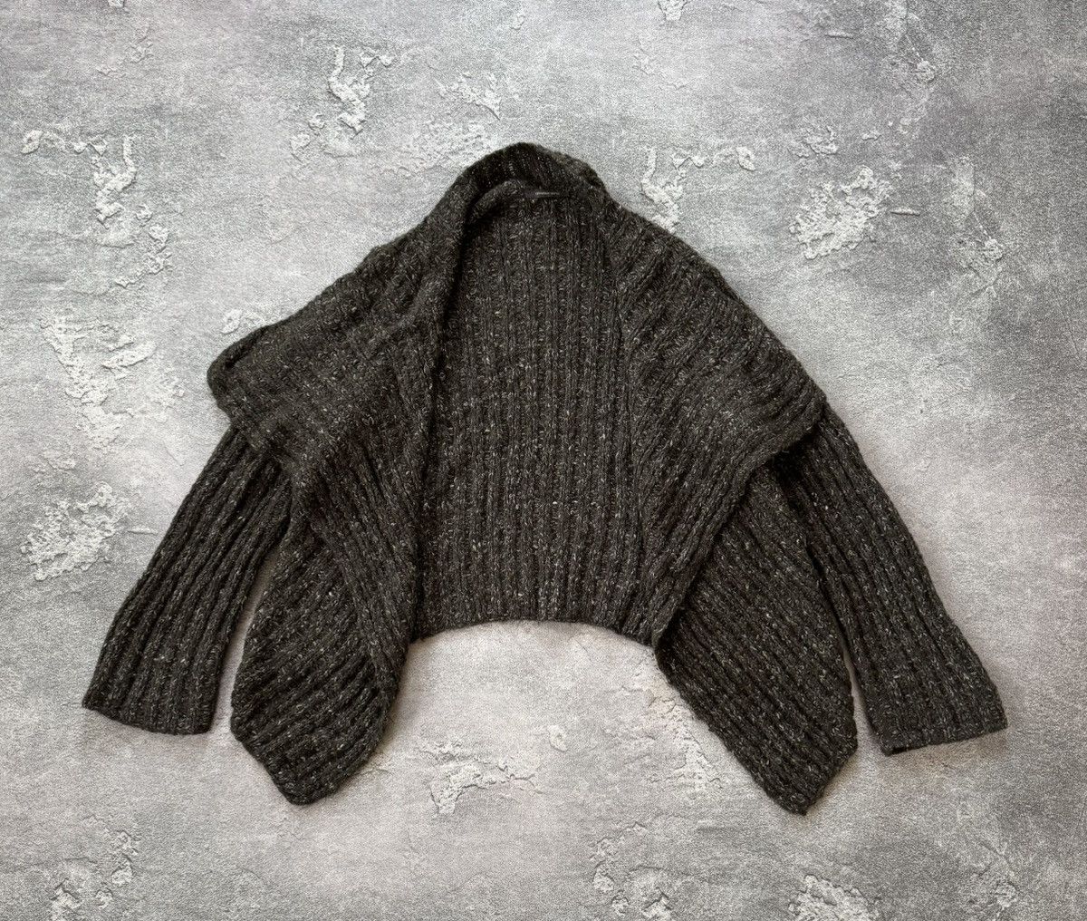 Annette Gortz × Designer Annette Gortz XL knitwear cardigan cape poncho sweater 🇩🇪 Size XL / US 12-14 / IT 48-50 - 5 Thumbnail