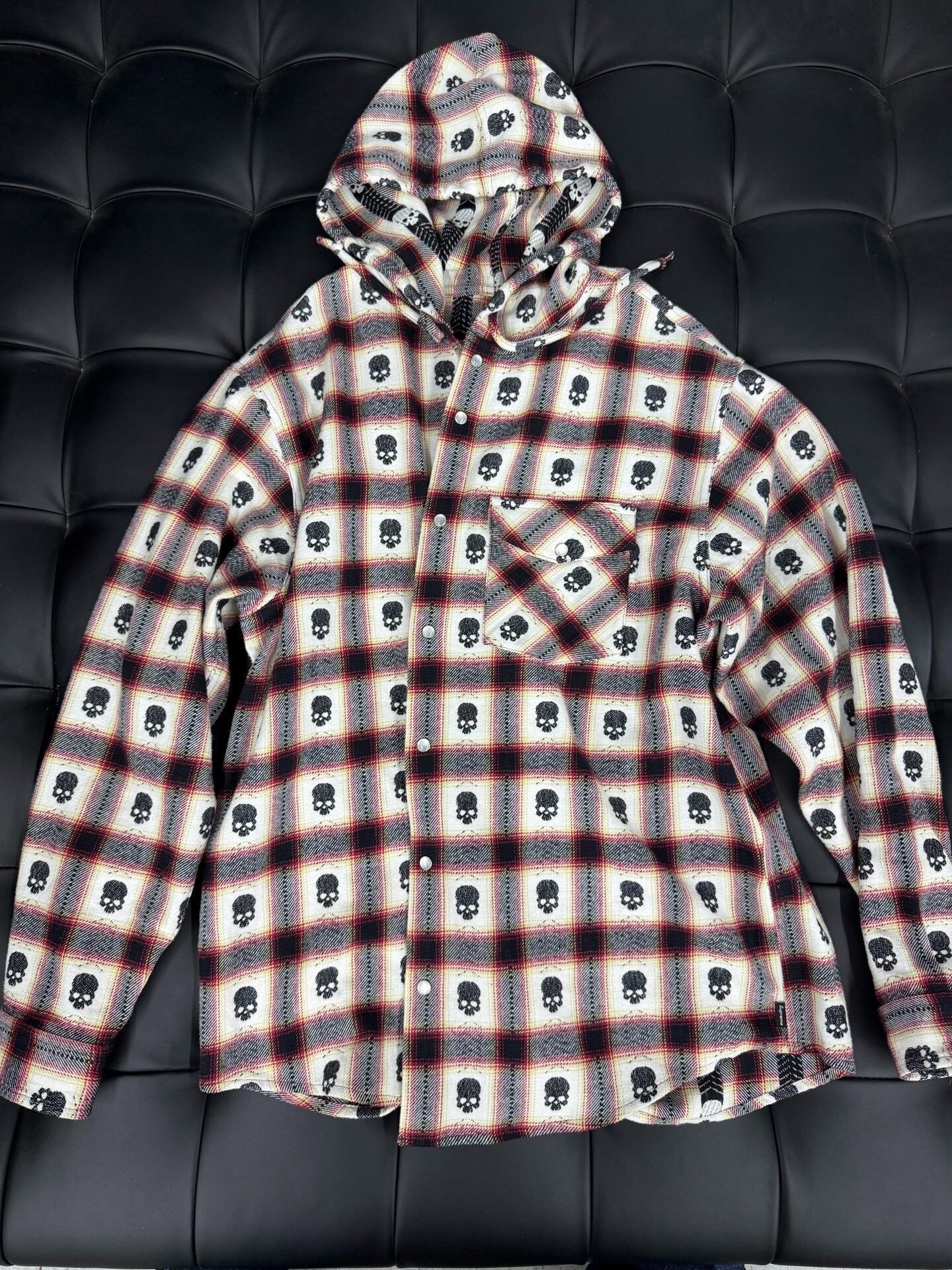 Number (N)ine × Supreme Supreme®/Number (N)ine® Hooded Flannel