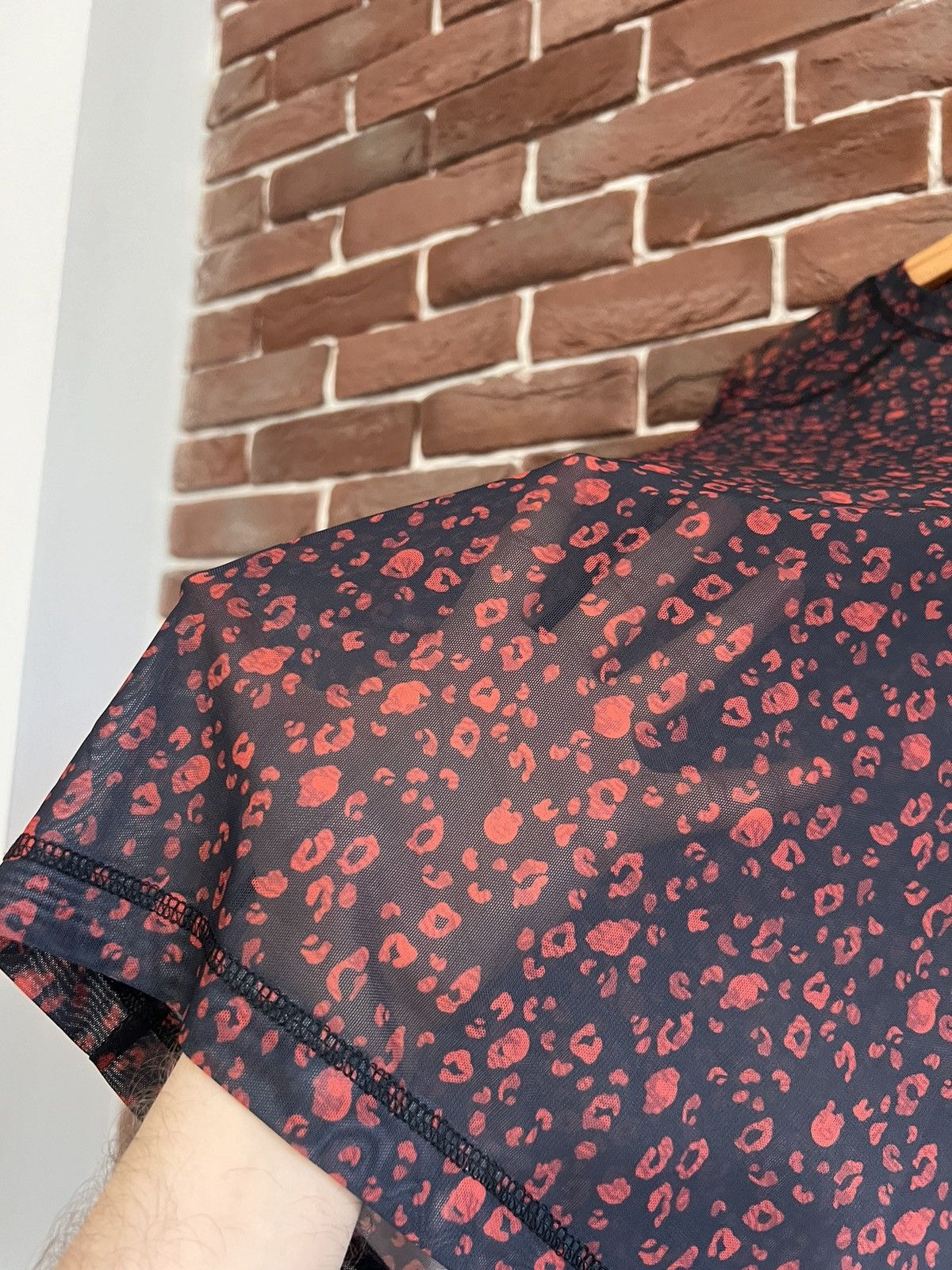Vintage Rare Vintage Polka Dot Y2K Mesh top like jean paul gaultie Size M / US 6-8 / IT 42-44 - 3 Thumbnail