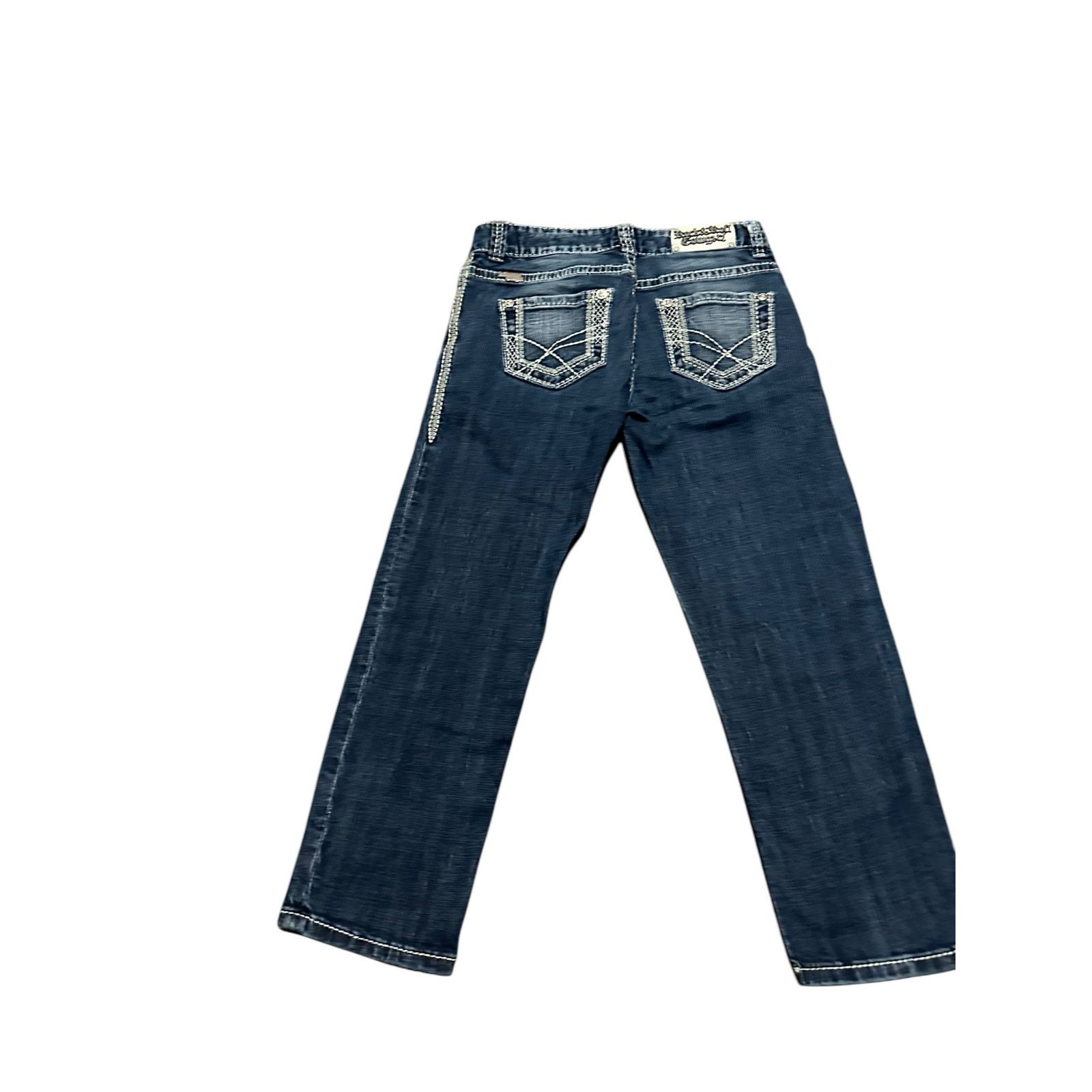 Other Women's 25 Medium Wash Blue Boyfriend Crop Denim Jeans Size 25" / US 0 / IT 36 - 9 Thumbnail