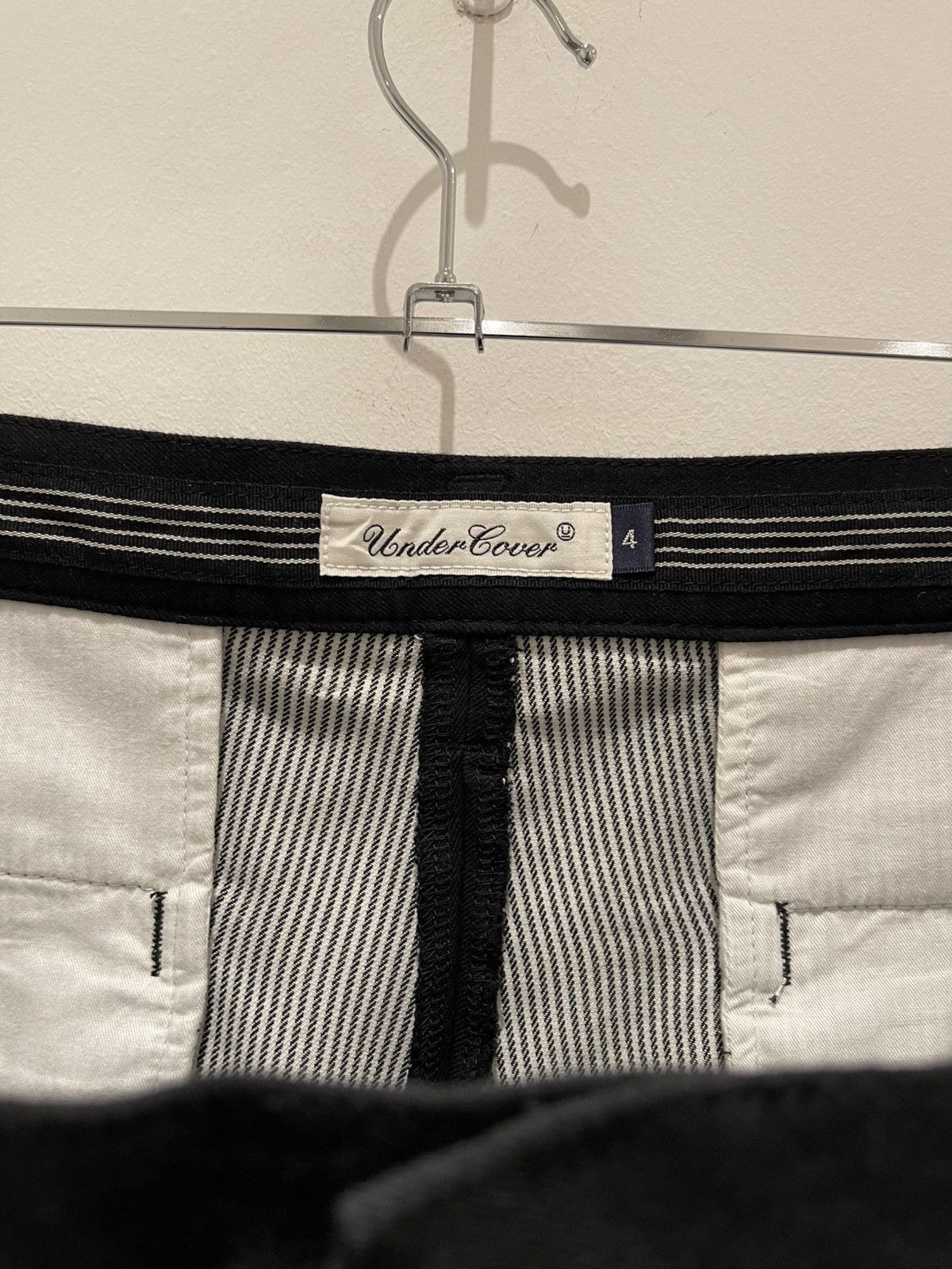 Undercover Undercover SS08 Summer Madness Black Straight Fit Trousers Size US 31 - 3 Thumbnail