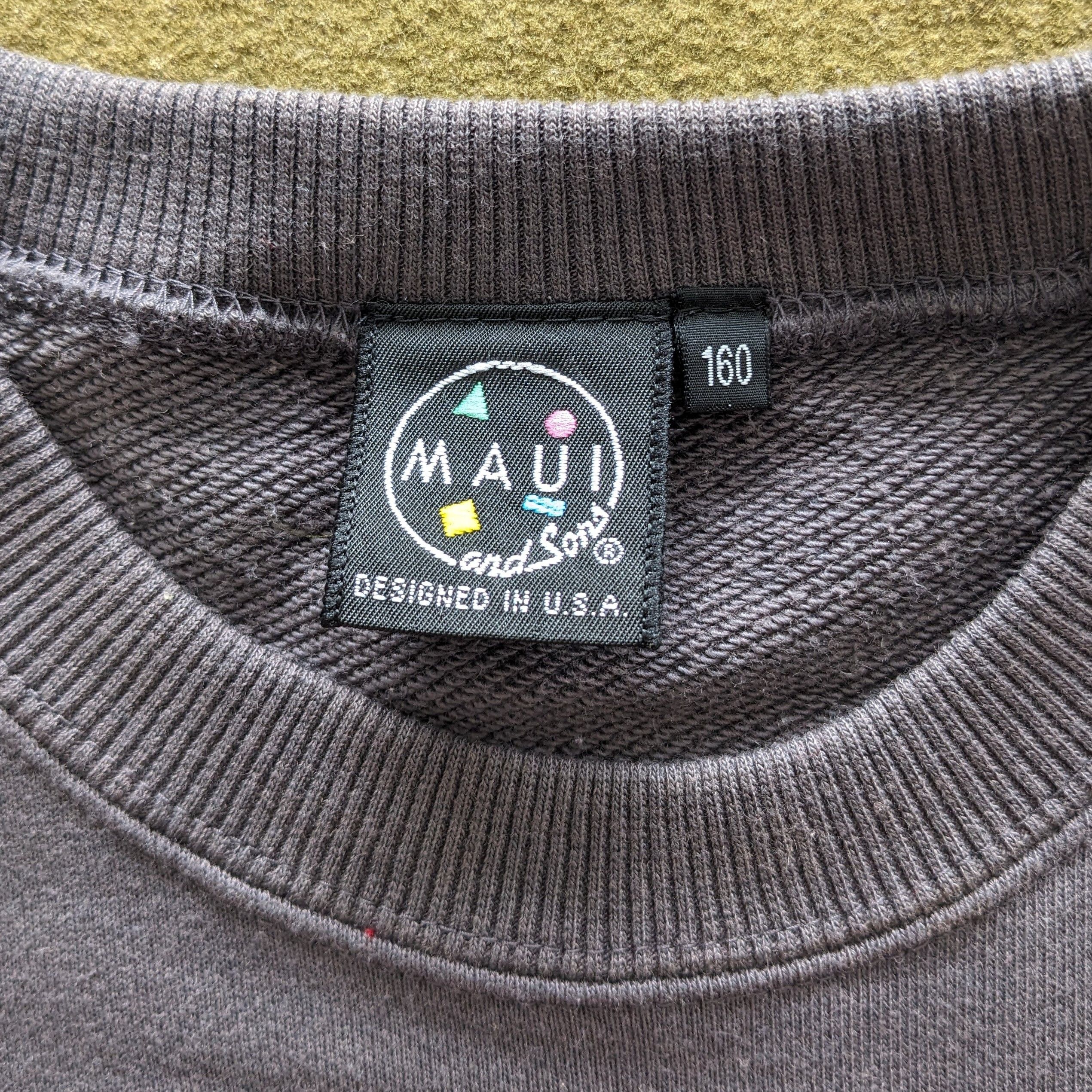 Maui and Sons Vintage Maui and Sons Surfing Style Crewneck Sweatshirt Size US S / EU 44-46 / 1 - 6 Thumbnail