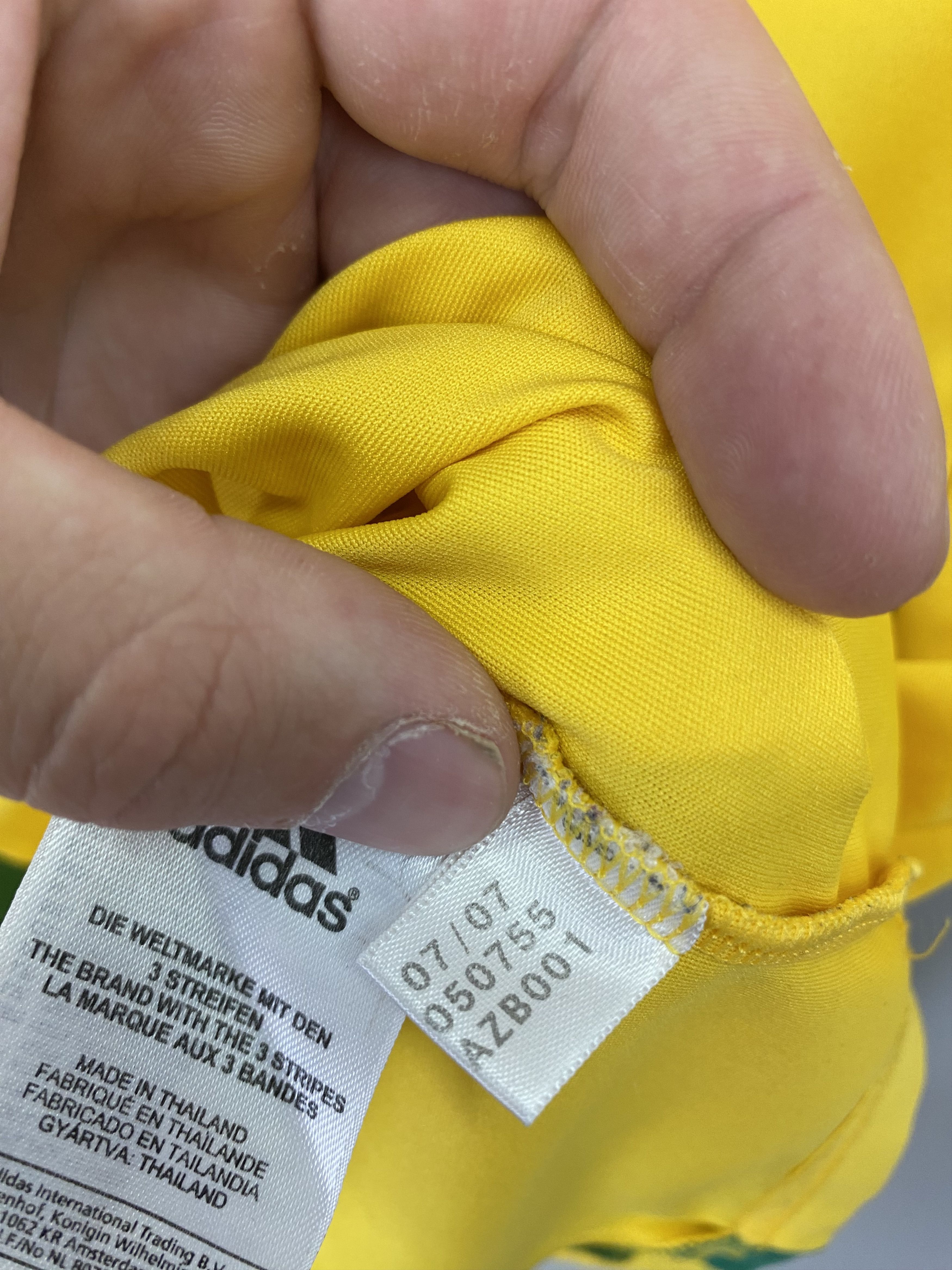 Adidas 2007 Romania 7 National Team Adidas Jersey Size US L / EU 52-54 / 3 - 9 Thumbnail
