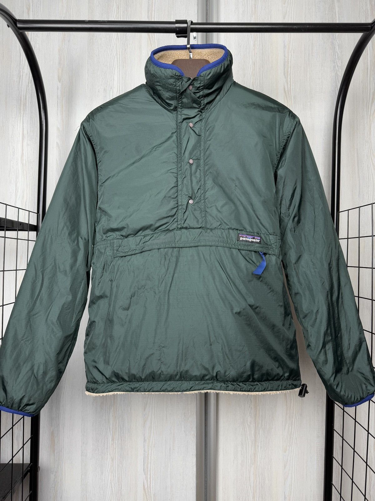 Patagonia 90s Patagonia Glissade Jacket Made in USA XS-S Green x Beige Size US XS / EU 42 / 0 - 3 Thumbnail