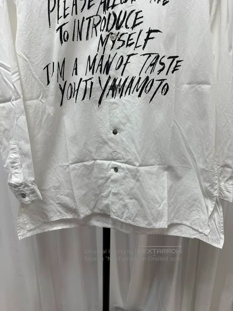 Yohji Yamamoto Yohji Yamamoto size os Cursive calligraphy poem shirt Size US M / EU 48-50 / 2 - 5 Thumbnail