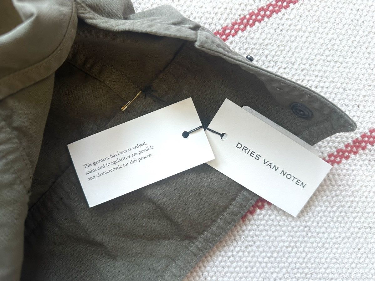 Dries Van Noten NWT SS25 Varsen Jacket in Dust size XL Size US XL / EU 56 / 4 - 13 Thumbnail