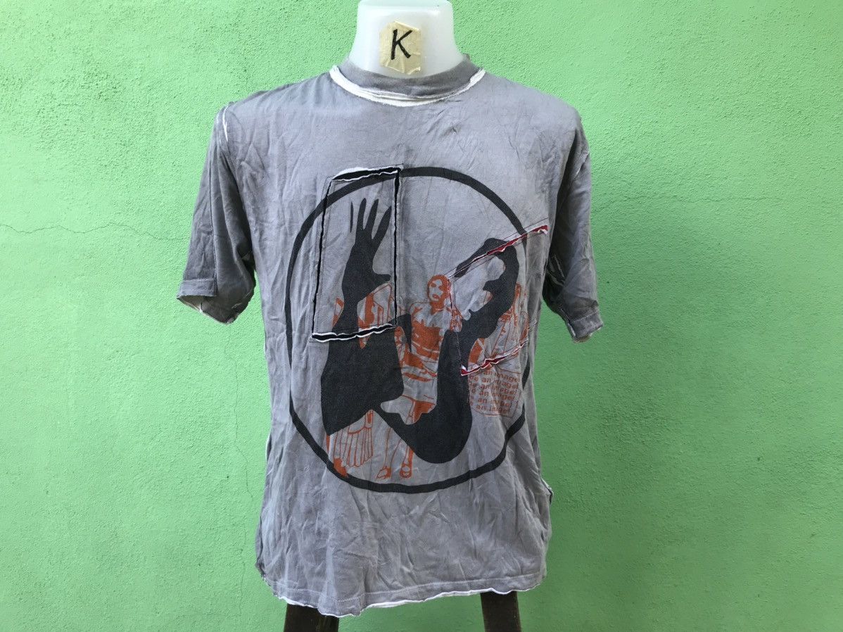 Adolfo Dominguez × Designer Adolfo Dominguez Over Print T Shirt Size US L / EU 52-54 / 3 - 1 Thumbnail